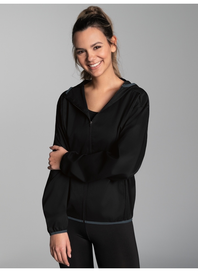 Trigema Sweatjacke "TRIGEMA Dünne Kapuzenjacke mit praktischen Taschen" günstig online kaufen