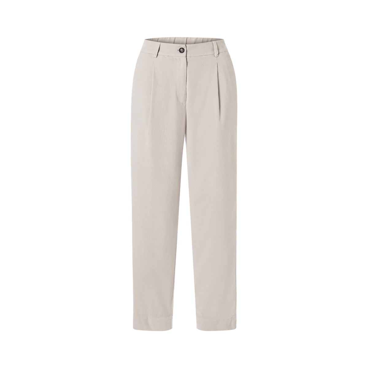 MAERZ MUENCHEN Damen Stoffhose "Maerz Muenchen 181200 Freizeithose Damen Bekleidung", beige, Gr. 42, 100% Baumwolle, Hosen