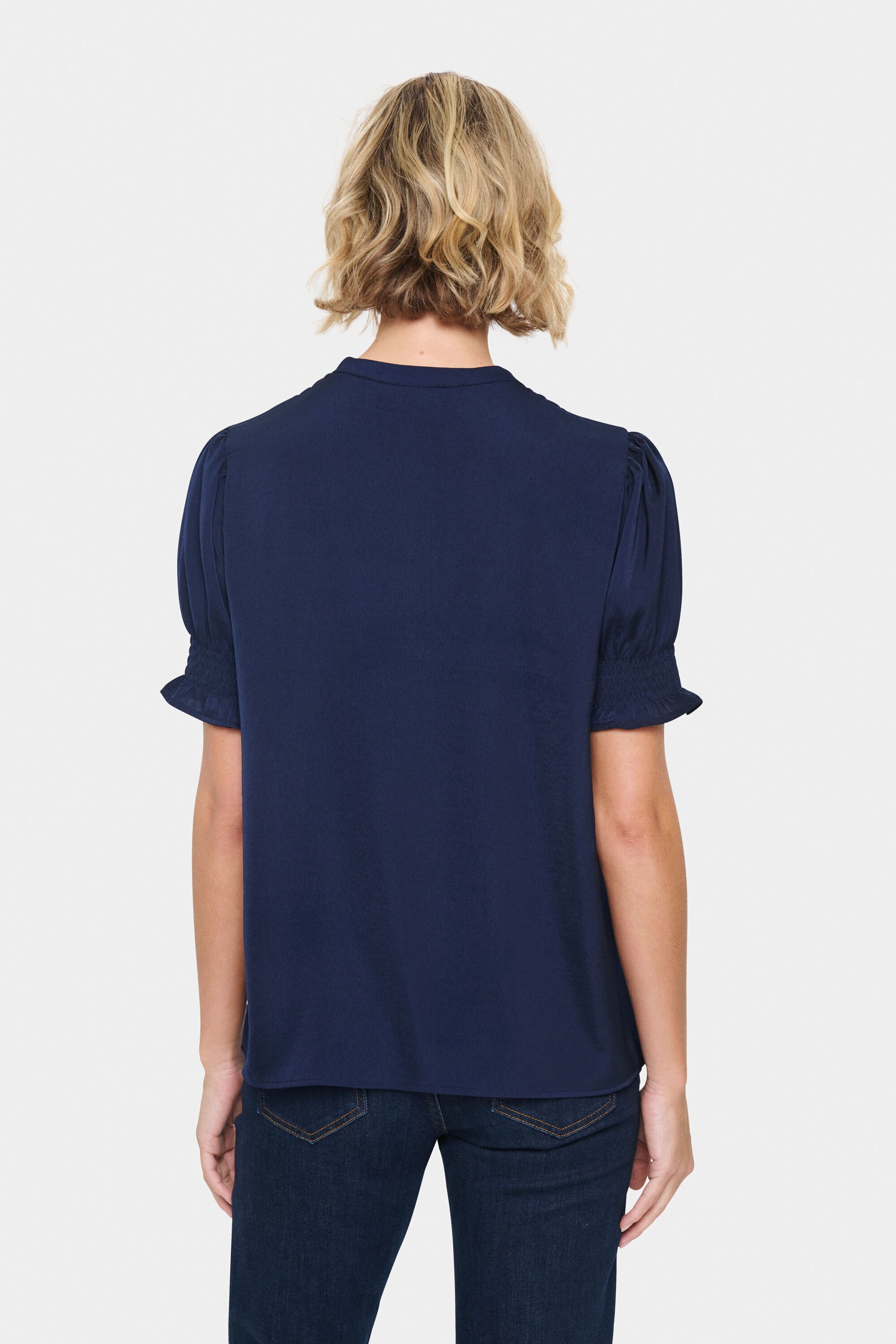 Saint Tropez Langarmhemd »Damen Langarm - Hemd NunniSZ«