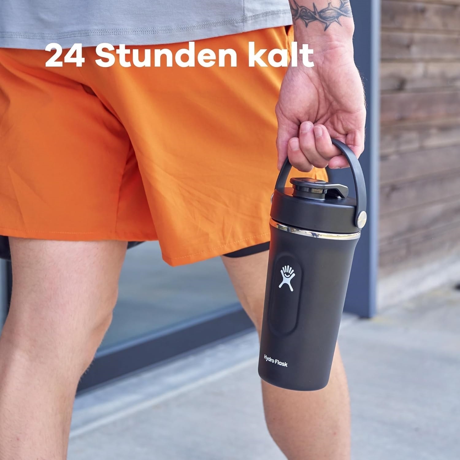 Hydro Flask Isolierflasche »24 OZ SHAKER«, (1 tlg.), TempShield®️ doppelwandige Vakuumisolierung