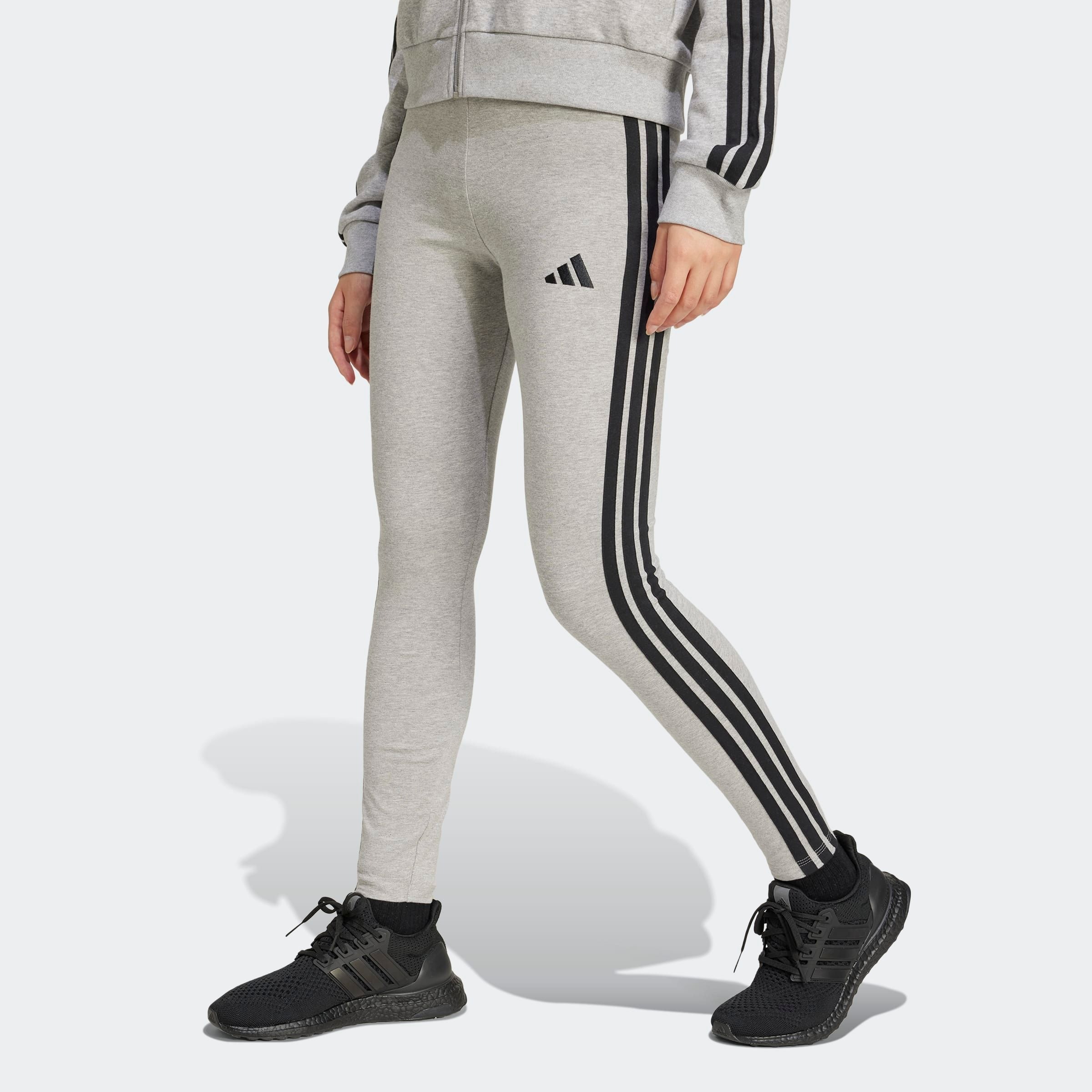 adidas Sportswear Trainingstights "ESSENTIALS 3-STREIFEN COTTON" sportliche günstig online kaufen