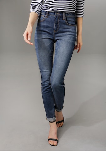 Skinny-fit-Jeans, regular waist