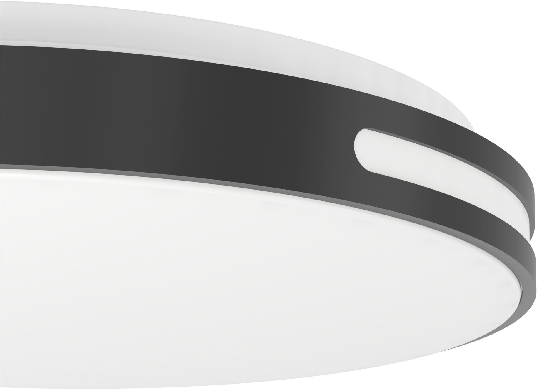 EGLO LED Deckenleuchte »MONTEGRANARO-Z Deckenlampe, Disco-Modus, ZigBee 3.0, Wohnzimmerlampe« LED-Modul 1 Stk. RGB | warmweiß - kaltweiß Fernbedienung inkl., App / Sprachsteuerung Alexa, H:7,7cm x D:39,4 cm