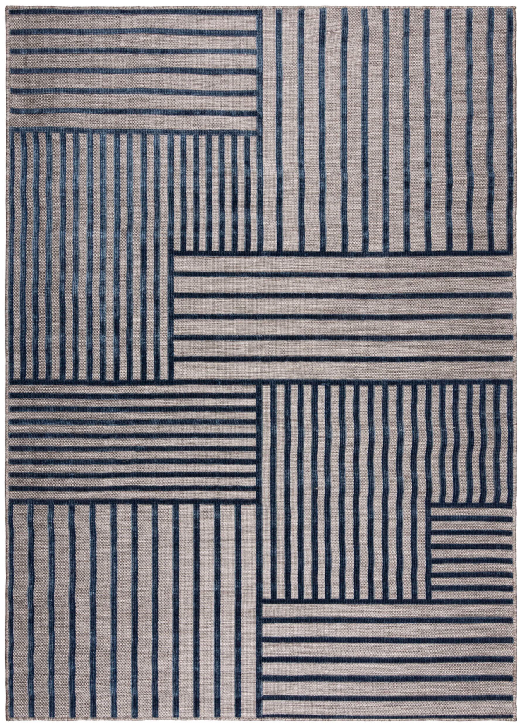 FLAIR RUGS Teppich »Vigo Blocks«, rechteckig, 4 mm Höhe, Vigo Blocks Indoor Outdoor-Teppich
