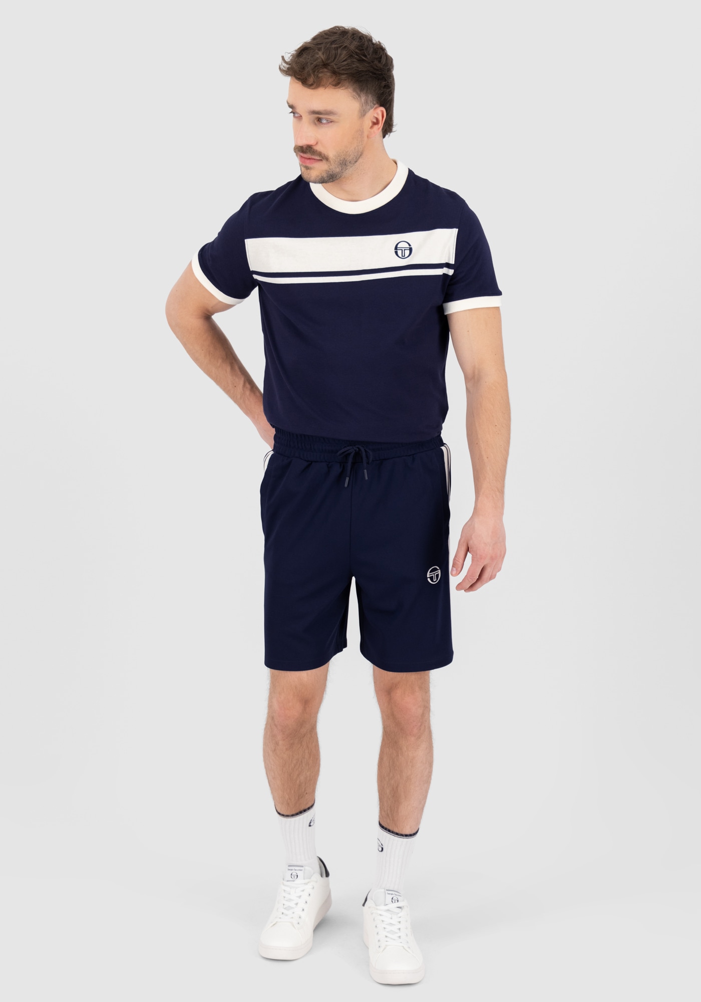 Sergio Tacchini Shorts »PIETRAPERTOSA_ Herren«, Kurze Hose Herren, Shorts, Retro, Sporthose, Streetwear, Sale