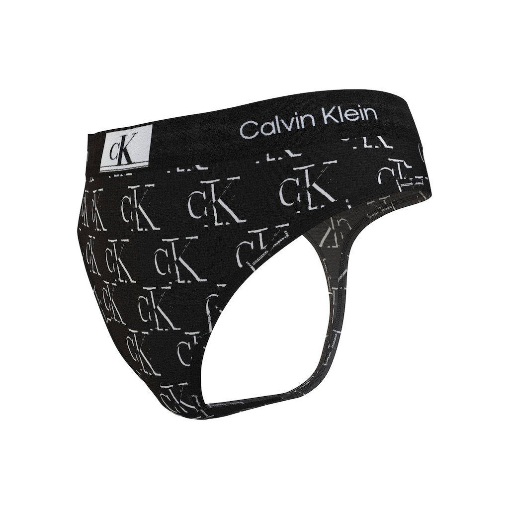 Calvin Klein Underwear T-String »MODERN THONG«, mit klassischem Logobund