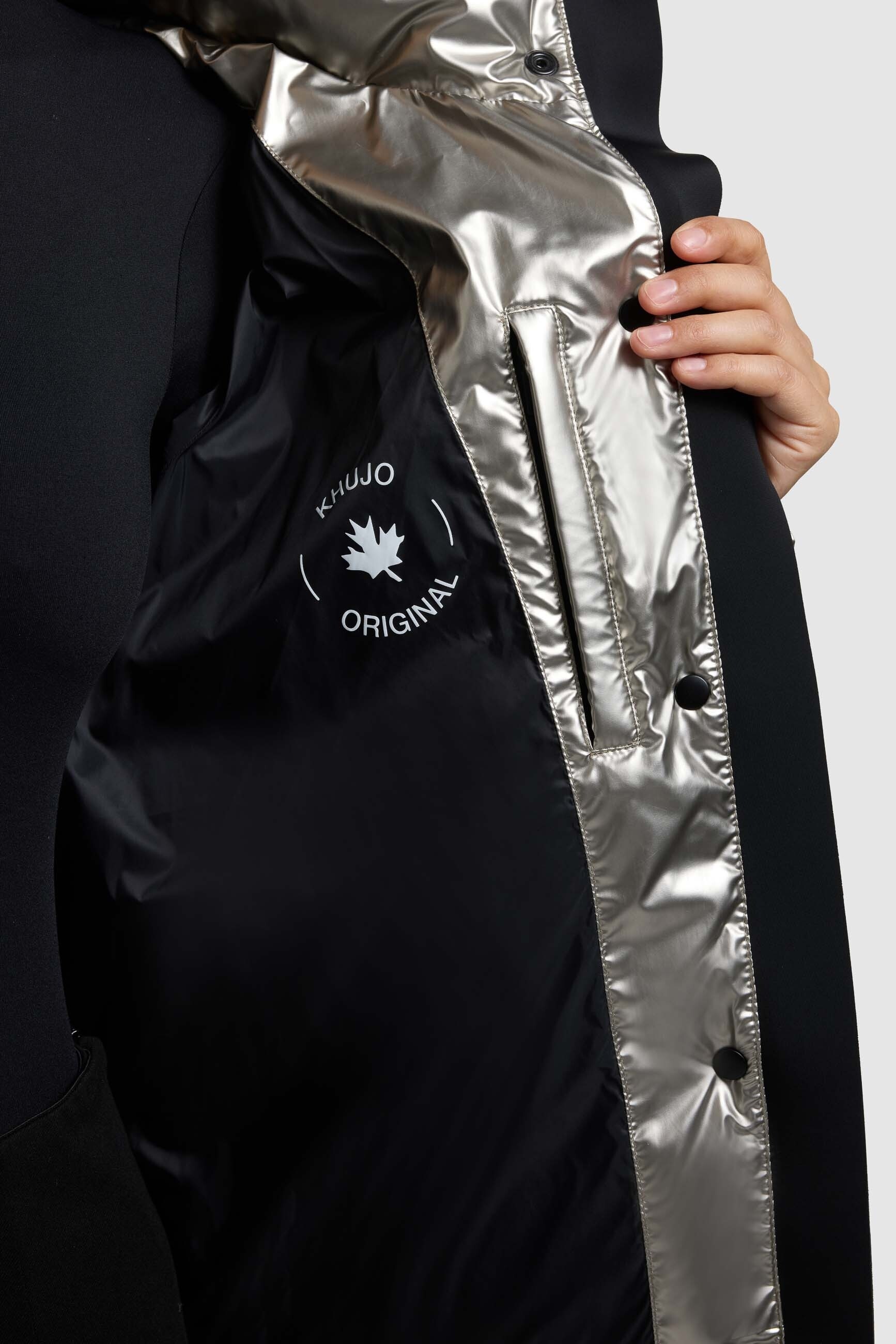 khujo Steppjacke »RINJA2 SHINY« ohne Kapuze
