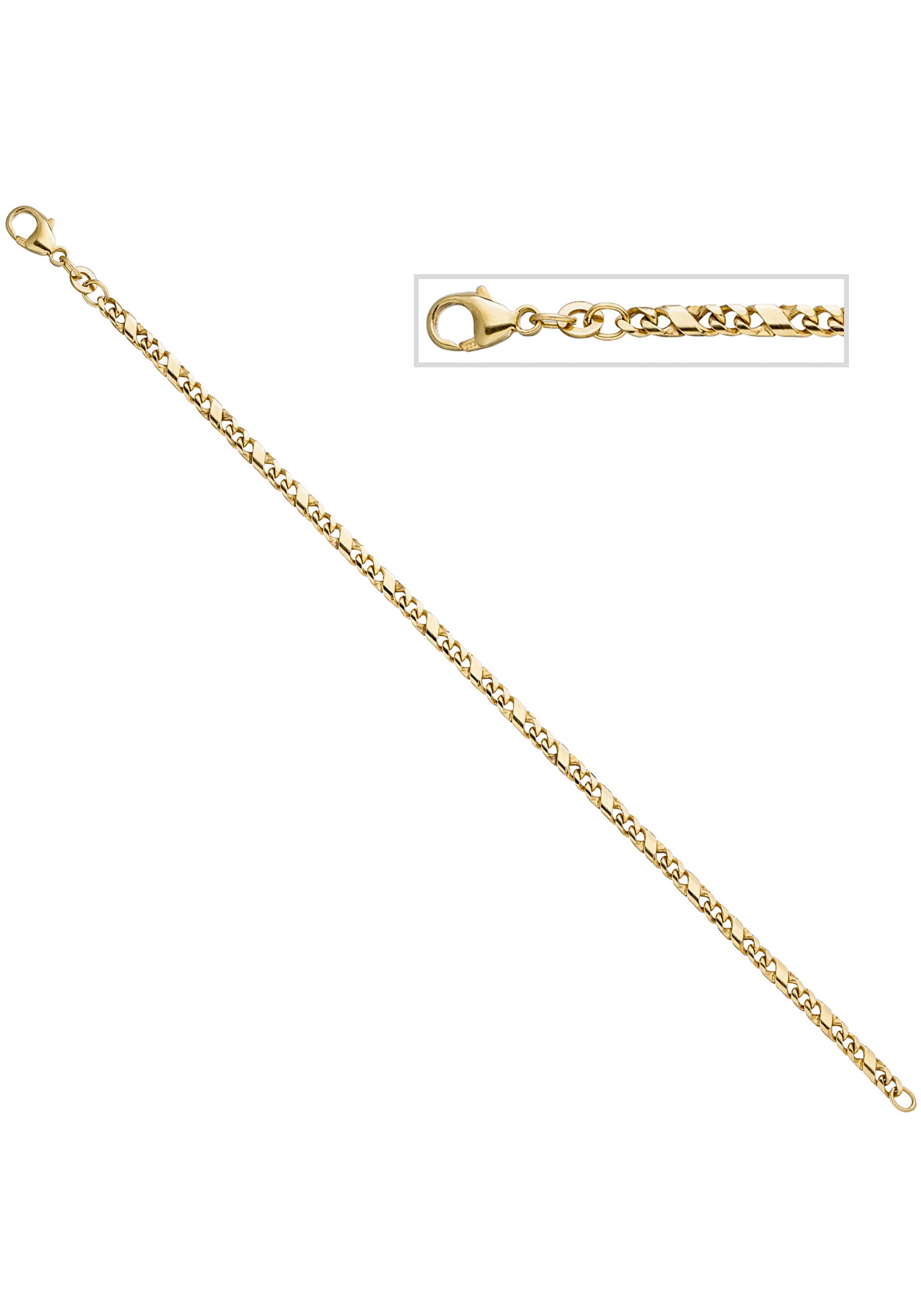 JOBO Goldarmband »Dollararmband 3,2 mm« 333 Gold 18,5 cm