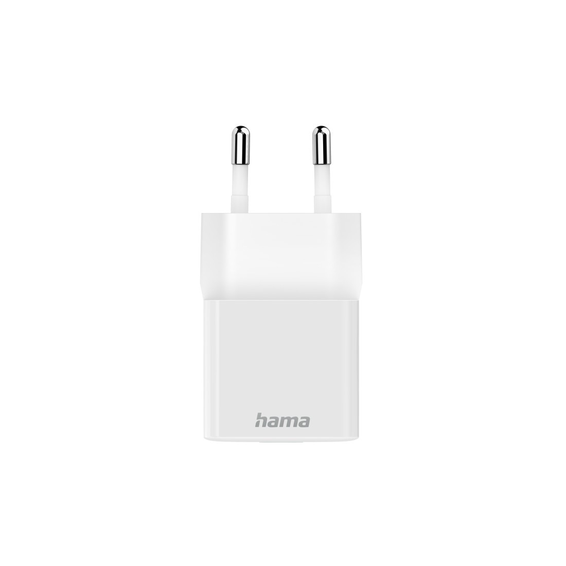 Hama Schnelllade-Gerät »Schnellladegerät, USB C, PD Qualcomm®, Mini Ladegerät, 20 W, Weiß«