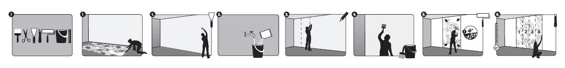 Komar Vliestapete »Digitaldruck Vlies - Naïve - Größe 300 x 250 cm«, bedruckt, Wohnzimmer, Schlafzimmer
