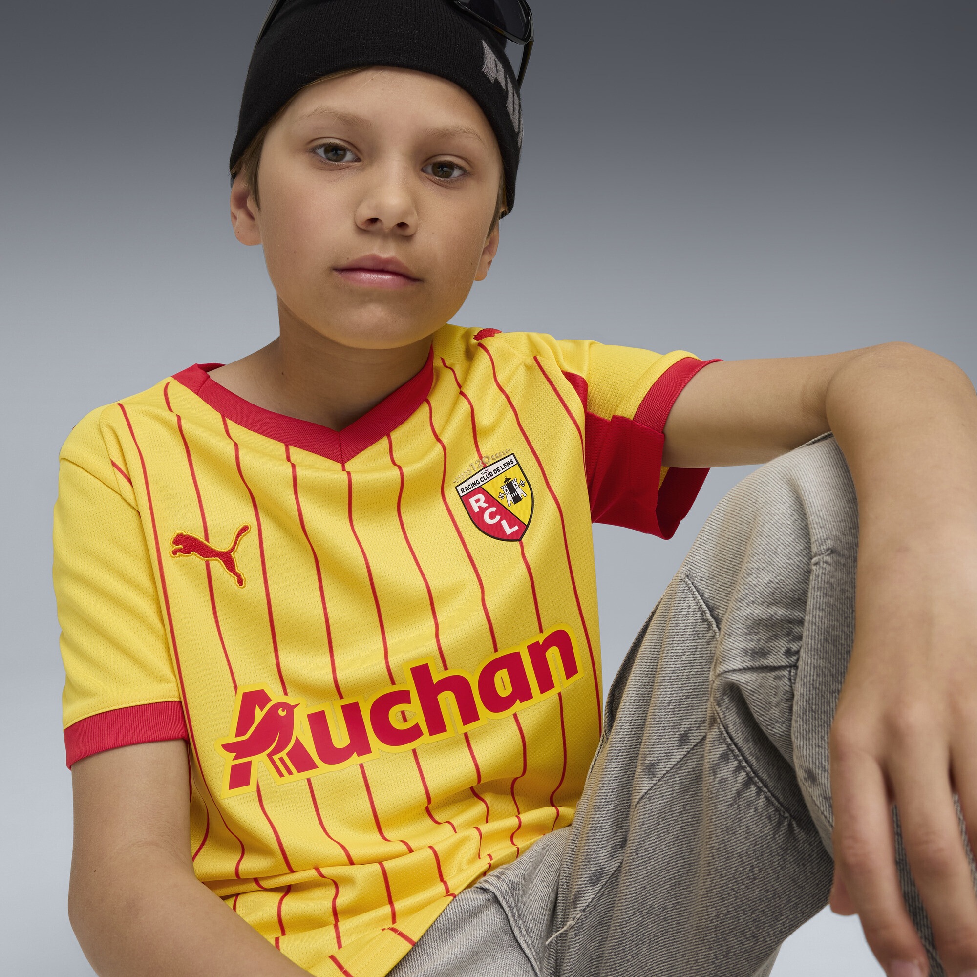 PUMA Trainingsshirt »RC Lens 25/26 Heimtrikot Jugendliche«