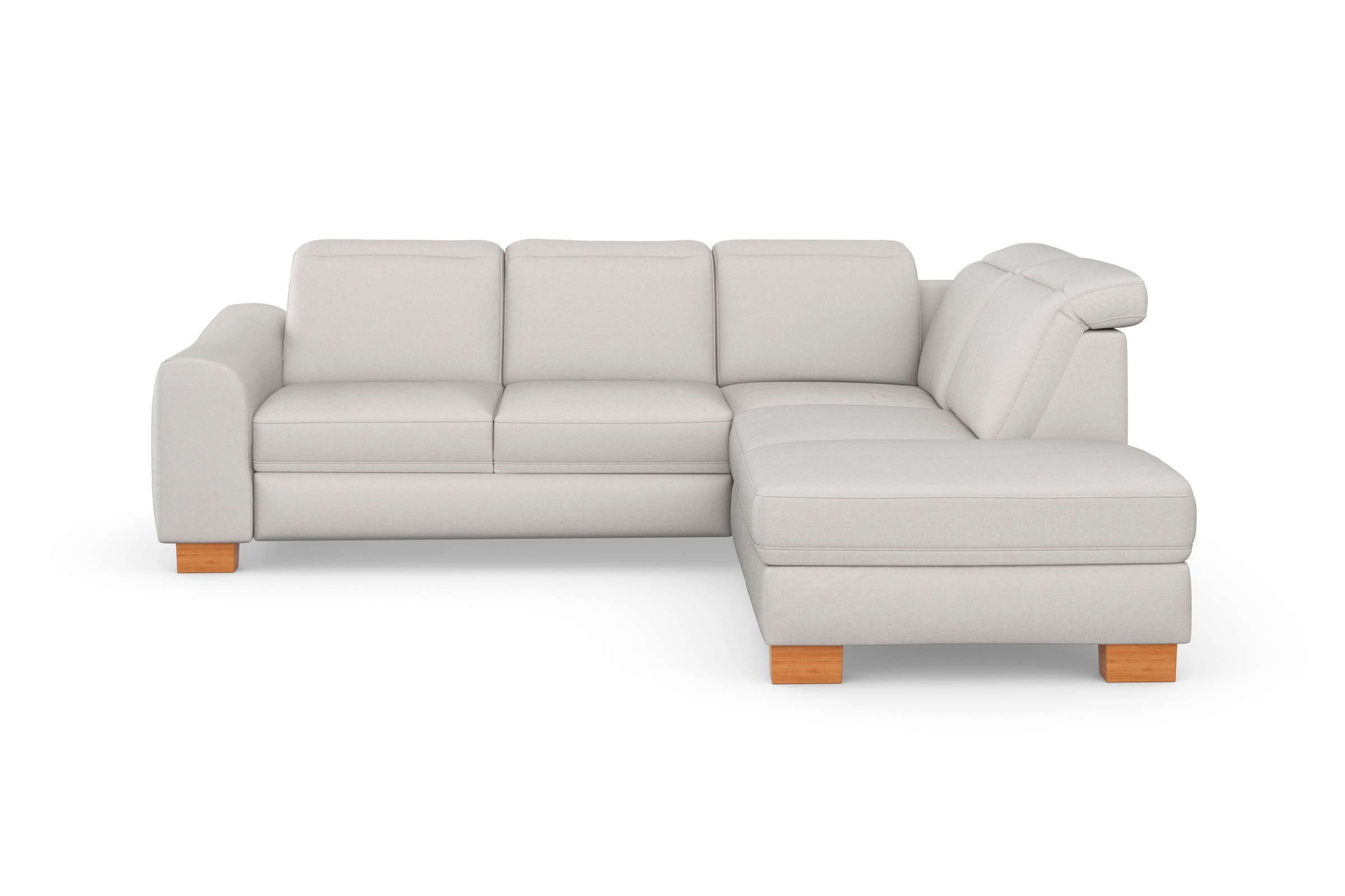 sit&more Ecksofa "Dundee L-Form", mit Federkern und Massivholzfüßen, wahlwe günstig online kaufen