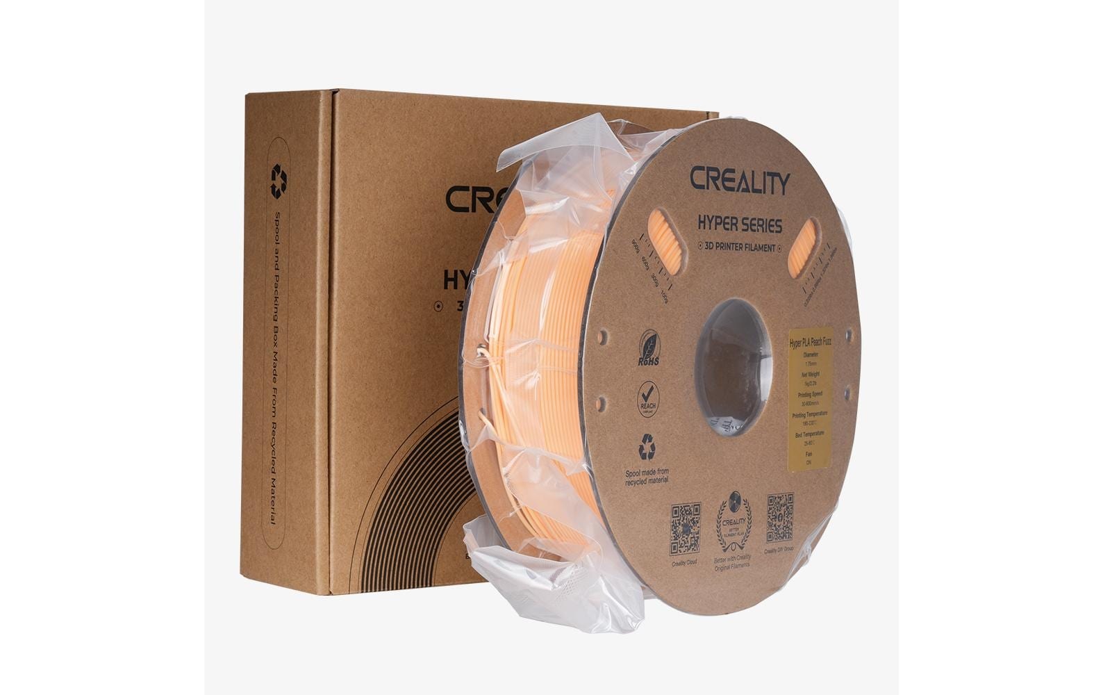 Creality Filament »PLA Hyper, Peach, 1,75 mm, 1 kg«