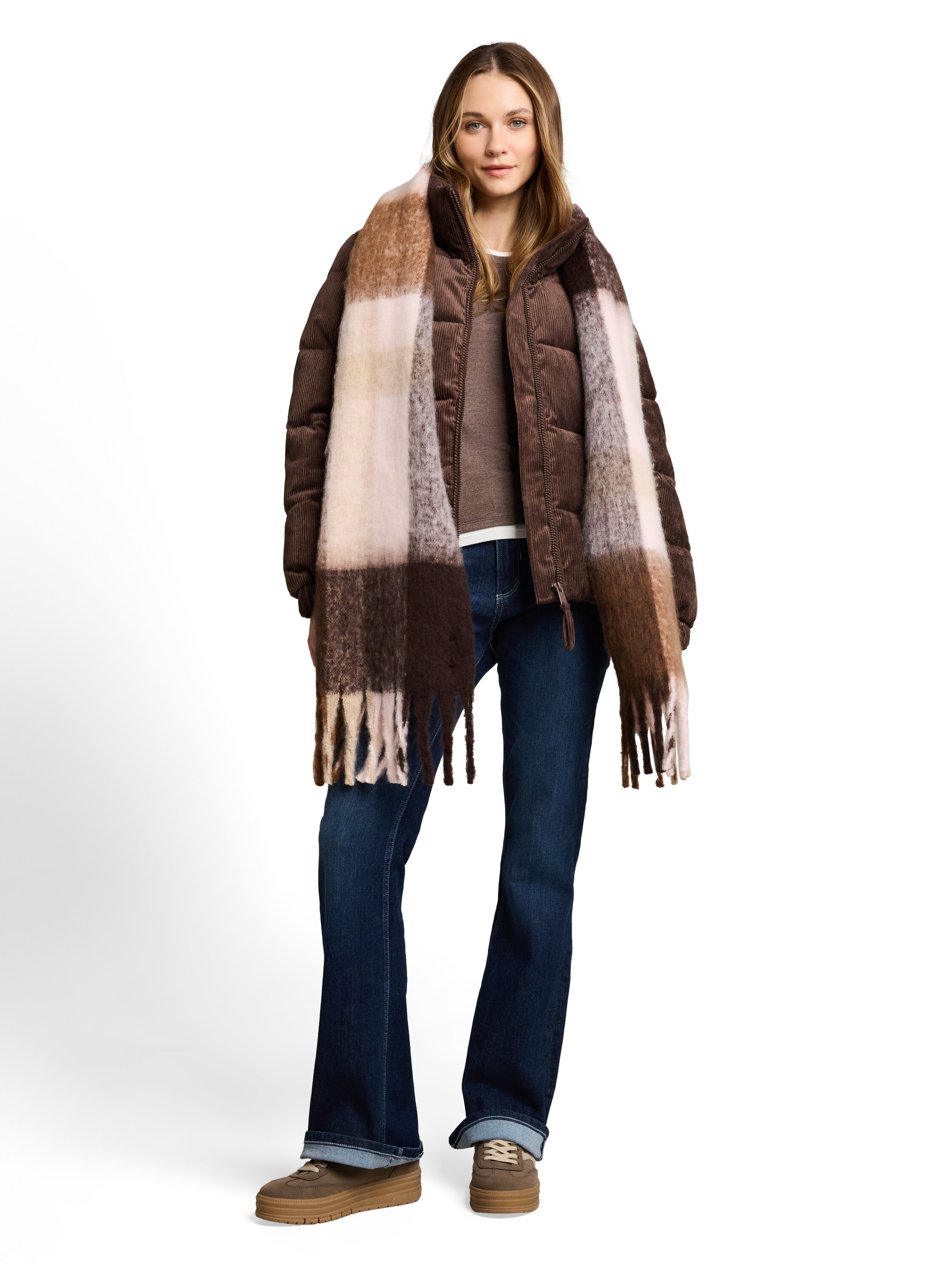 TOM TAILOR Denim Steppjacke ohne Kapuze