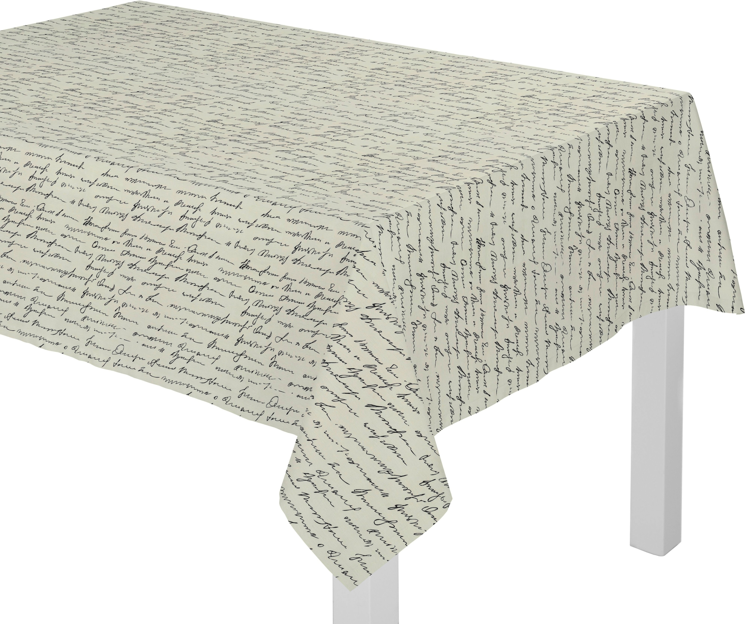 Adam Tischdecke "Scribble" aus Bio-Baumwolle,Made in Germany günstig online kaufen