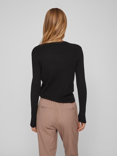 Vila Rundhalspullover »VICOMFY O-NECK L/S KNIT TOP/SU - NOOS«