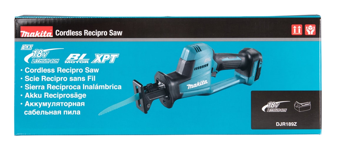 Makita Akku-Reciprosäge »DJR189Z«, LXT 18V • 0-3.100 min-1, ohne Akku und Ladegerät