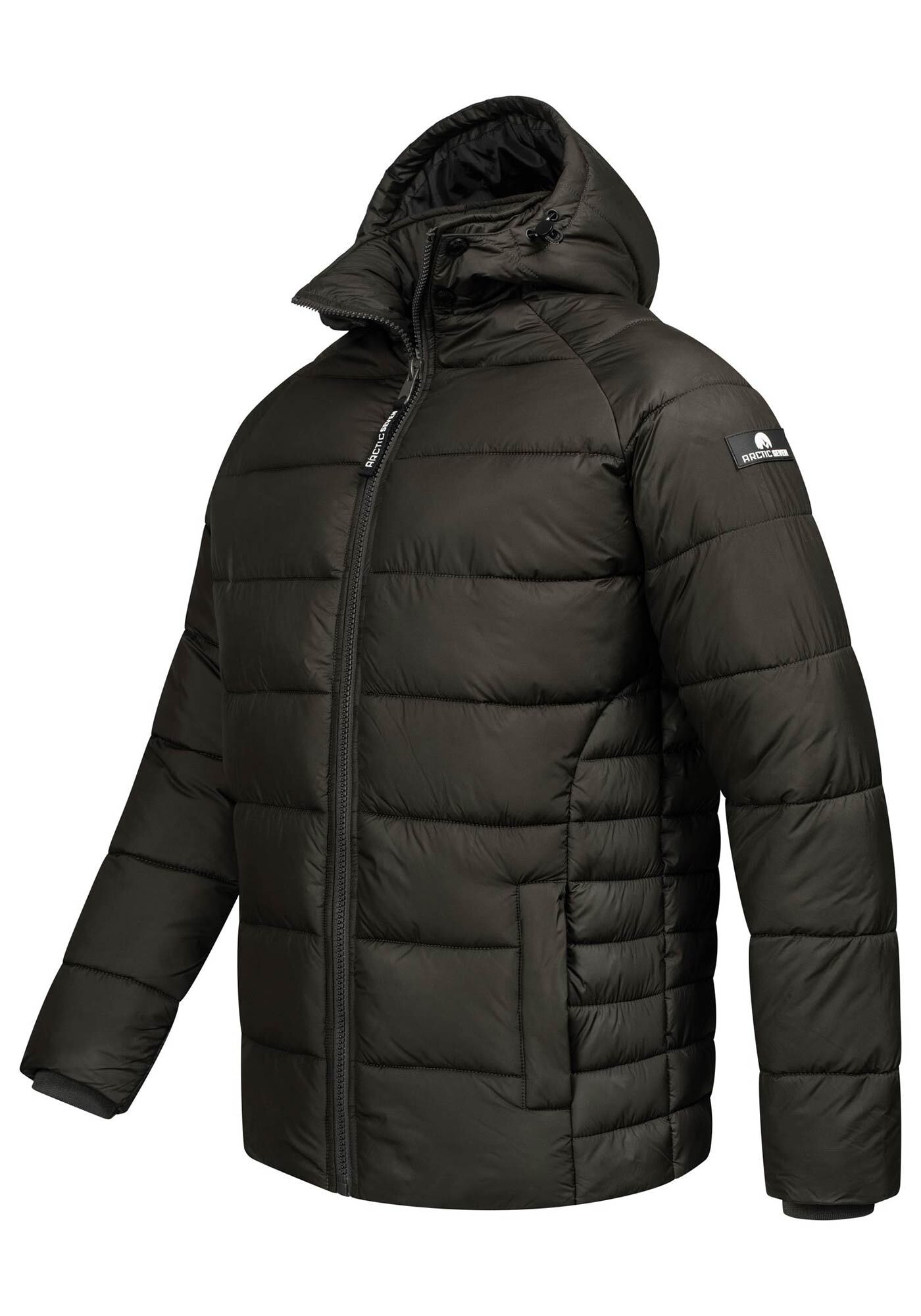 Arctic Seven Winterjacke »ASRodrii«, mit warmem Teddyfell und abnehmbarer Kapuze