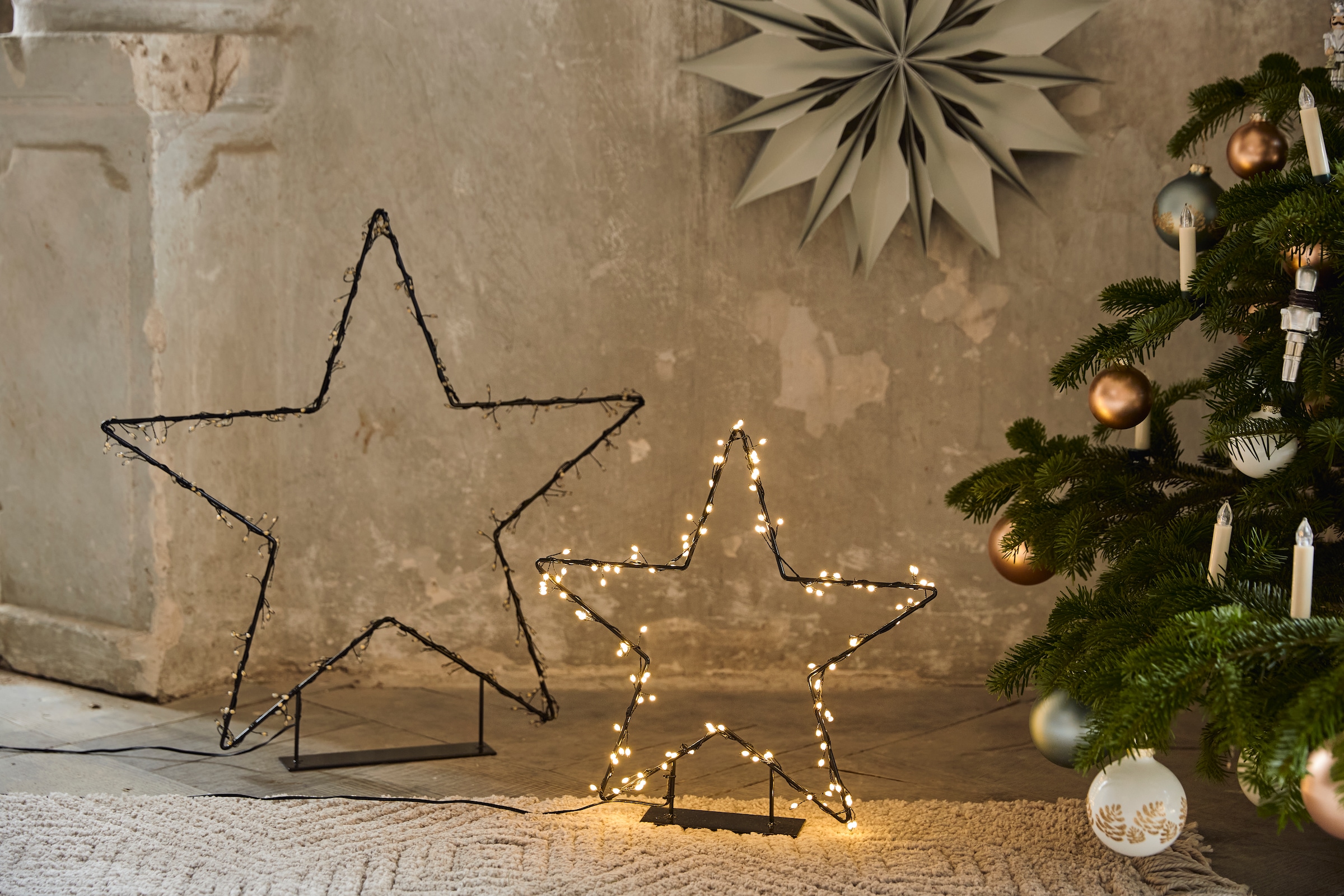 AM Design LED Stern, 200 Weihnachtsstern, kaufen BAUR flammig-flammig, aussen | Weihnachtsdeko