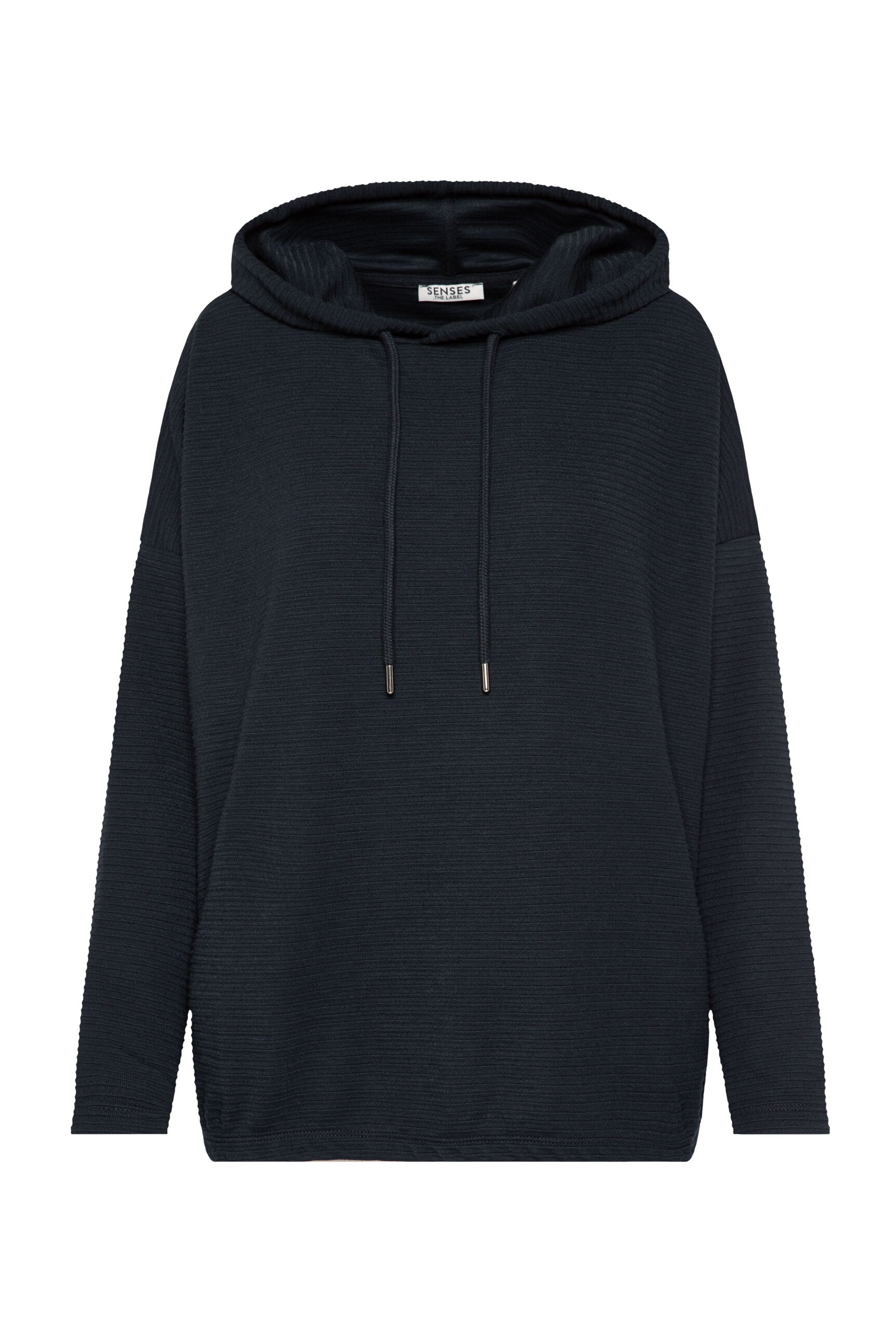 SENSES.THE LABEL Kapuzensweatshirt, mit verkürzten Ärmeln