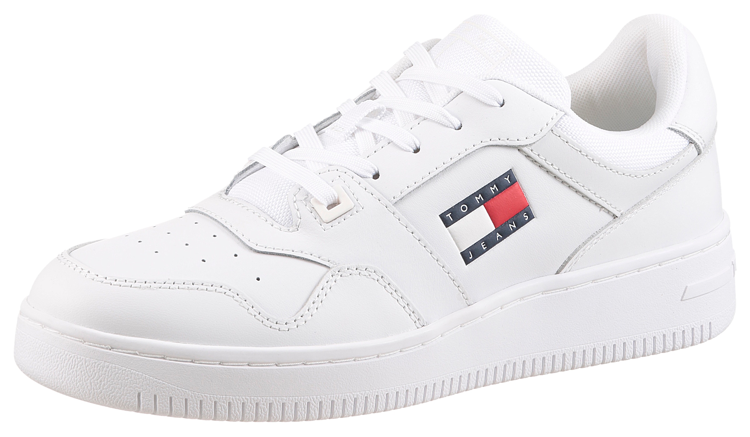 Tommy Jeans Plateausneaker "TJM RETRO BASKET ESS", Freizeitschuh, Halbschuh günstig online kaufen