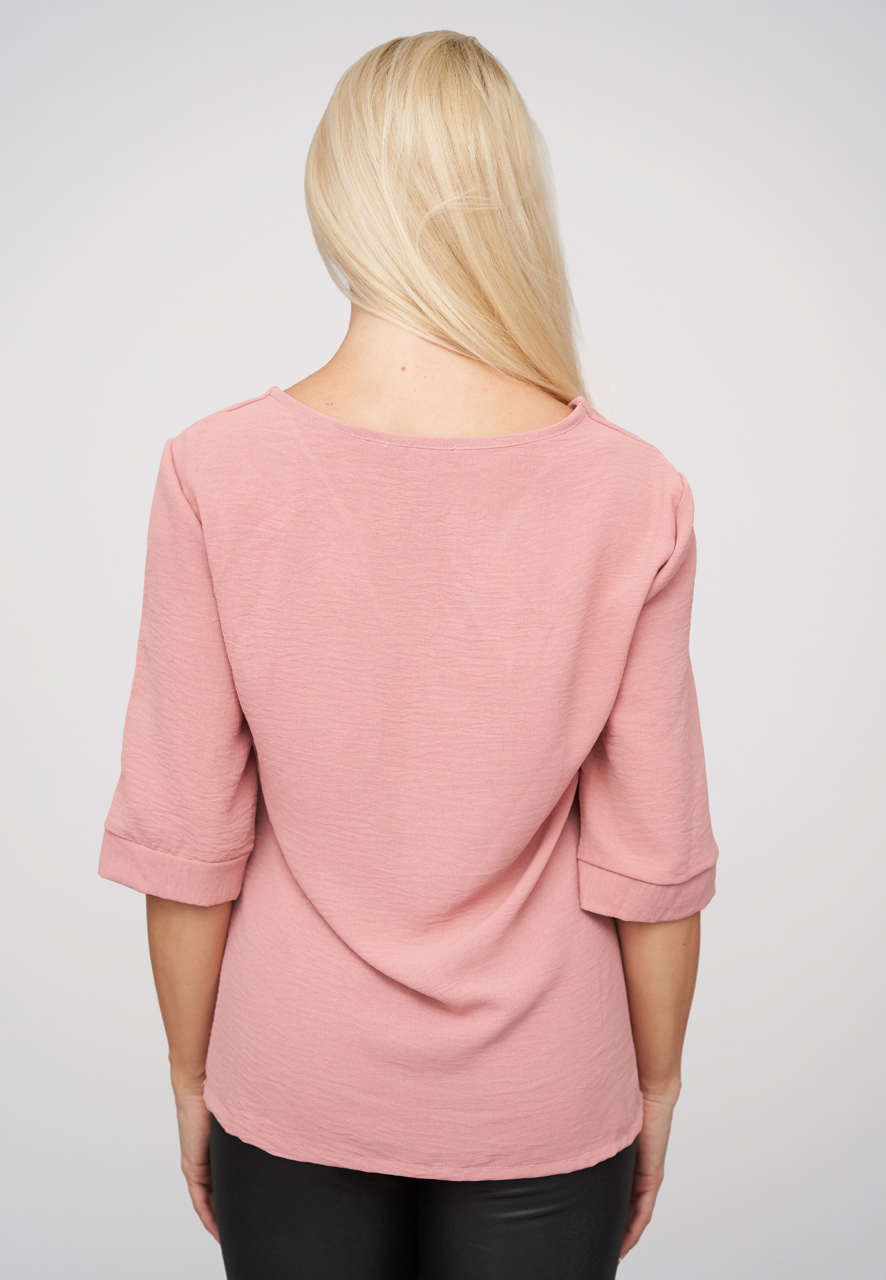 CLOUD 5IVE Langarmshirt »CLOUD 5IVE 3/4 Sleeve Musselin Shirt« 1