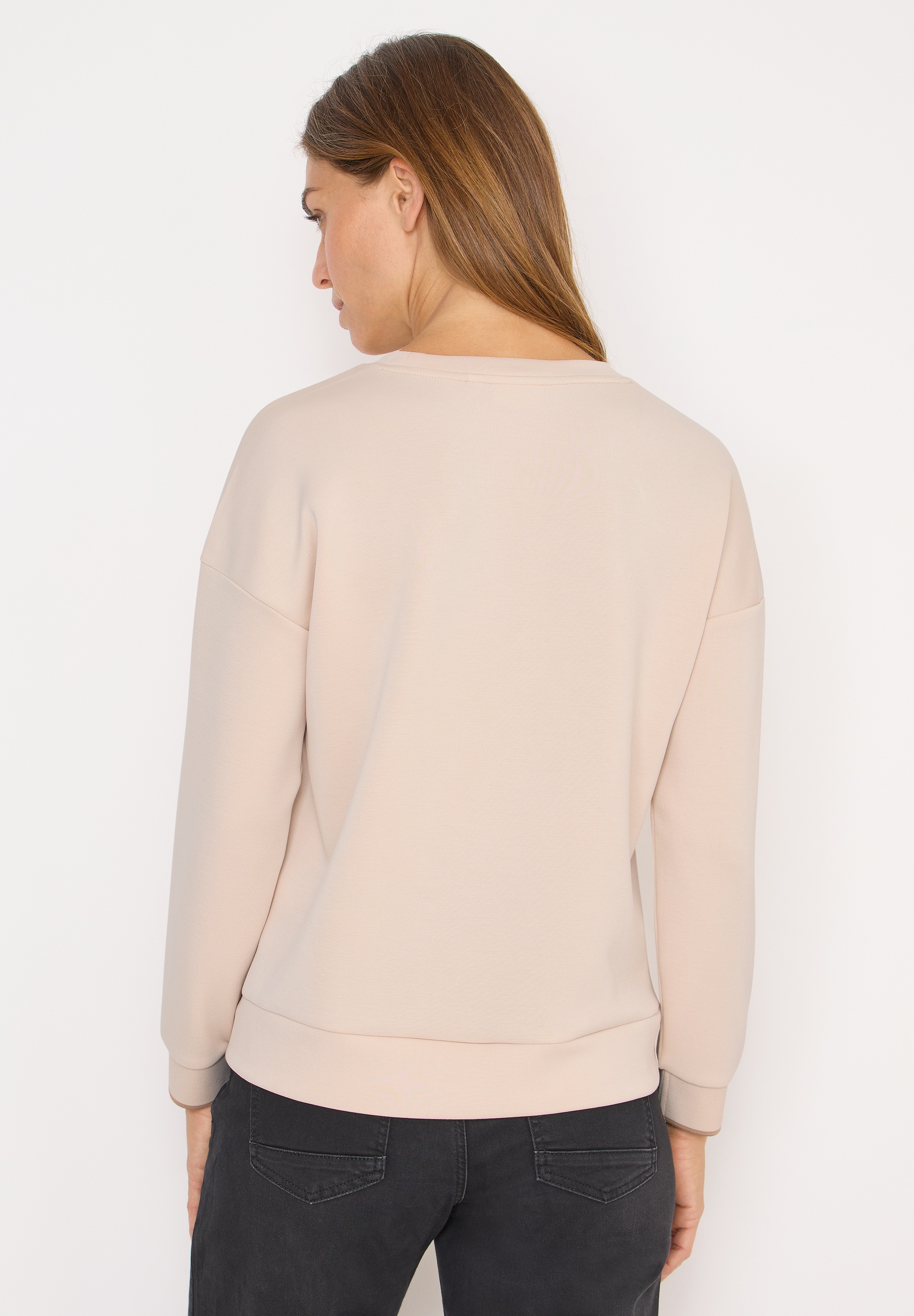 Cecil Langarmshirt, in Unifarbe