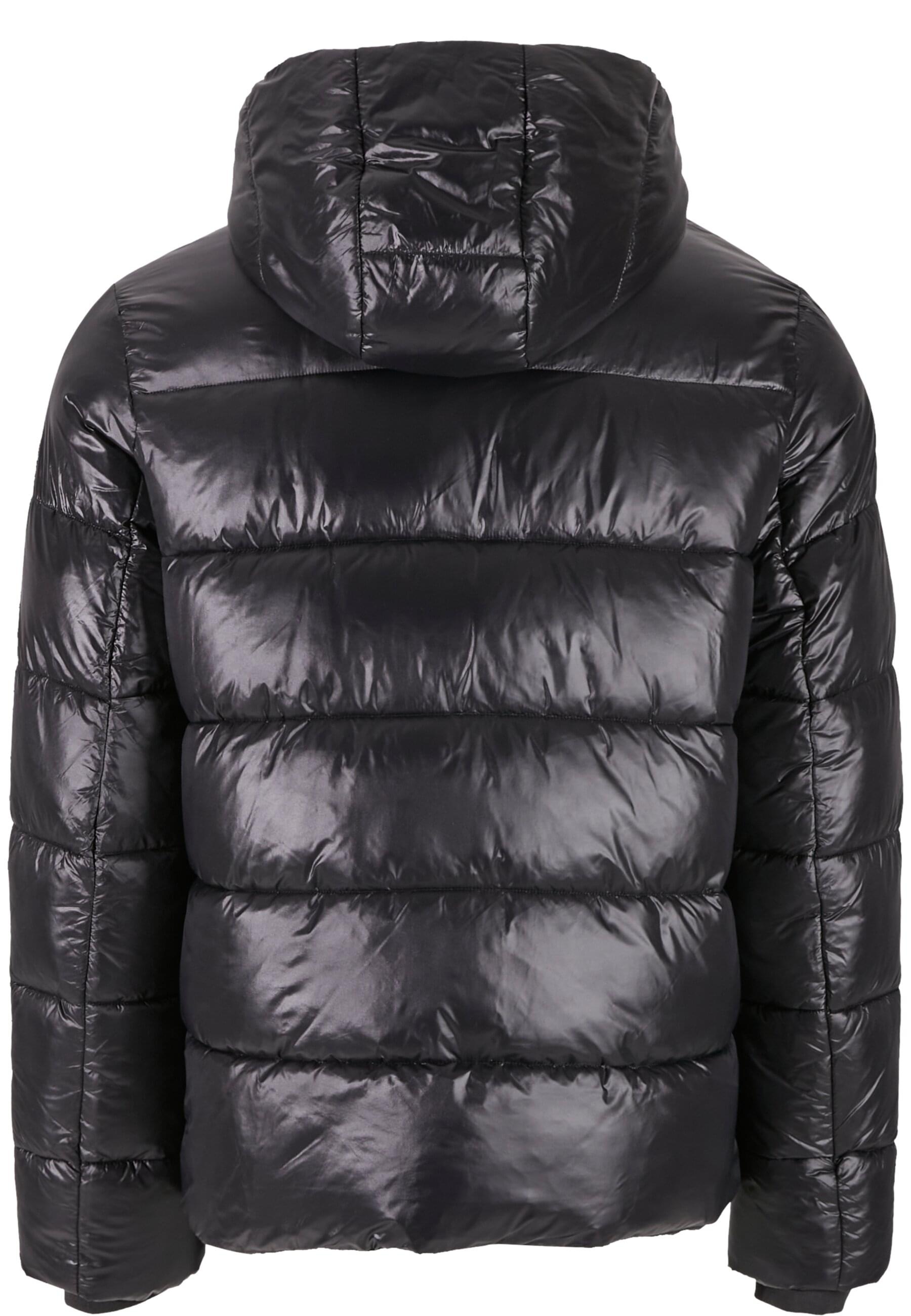 URBAN CLASSICS Winterjacke "Urban Classics Recycled Zip neck Puffer Jacket" günstig online kaufen