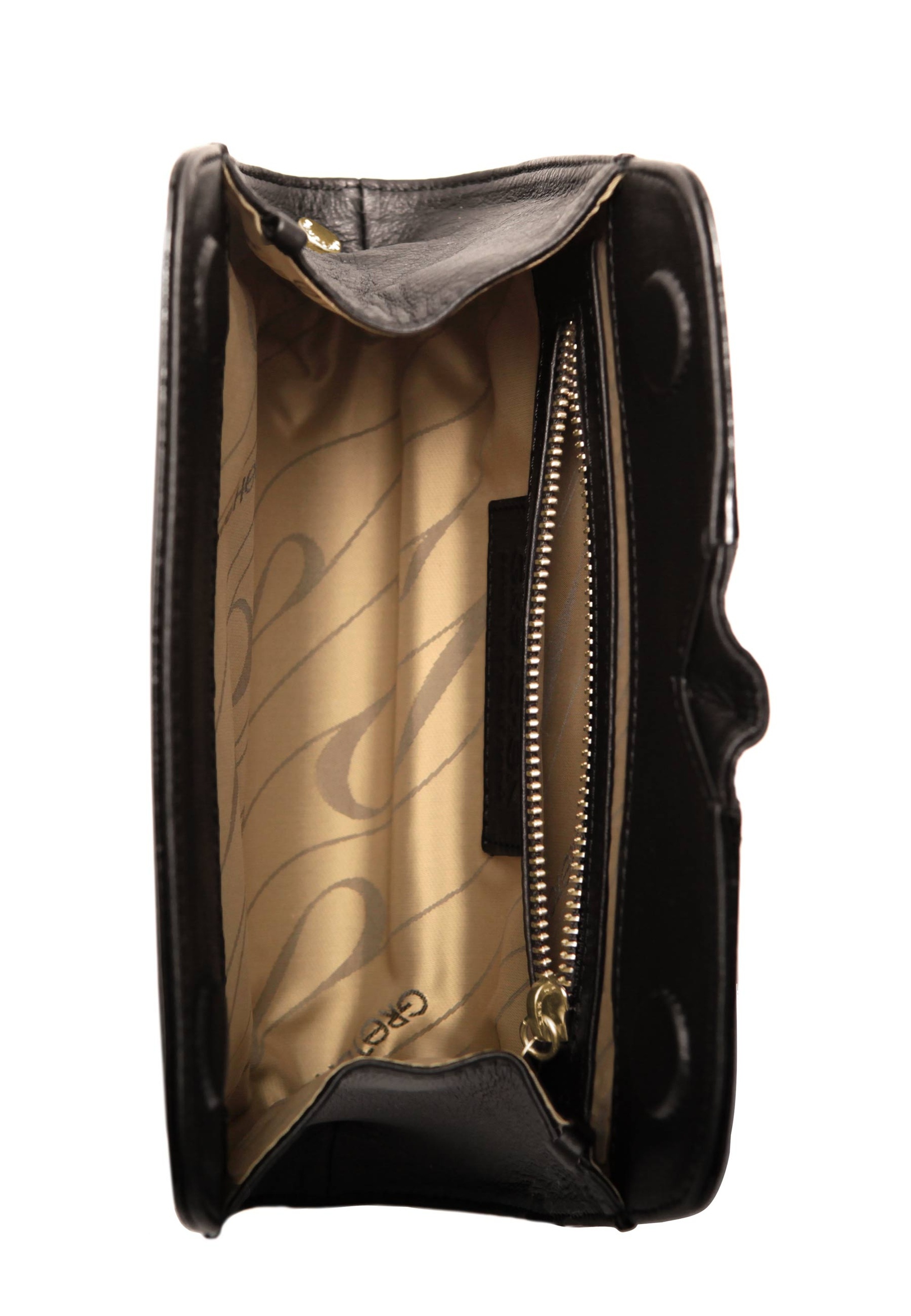 GRETCHEN Schultertasche »Lyra Clutch Two«, aus italienischem Kalbsleder