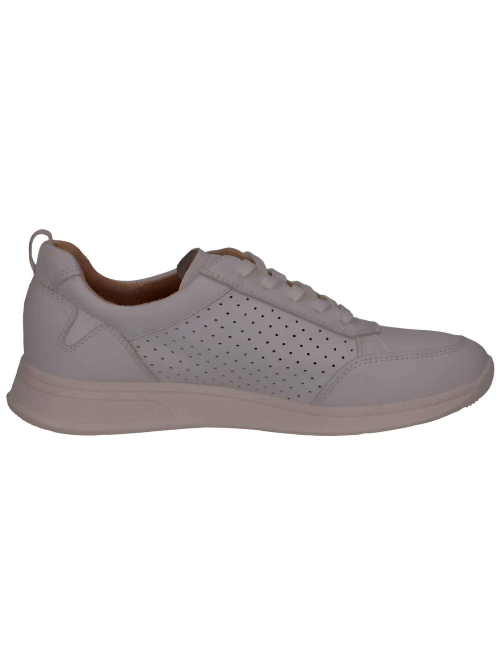 Caprice Sneaker Leather Women's White 38 3