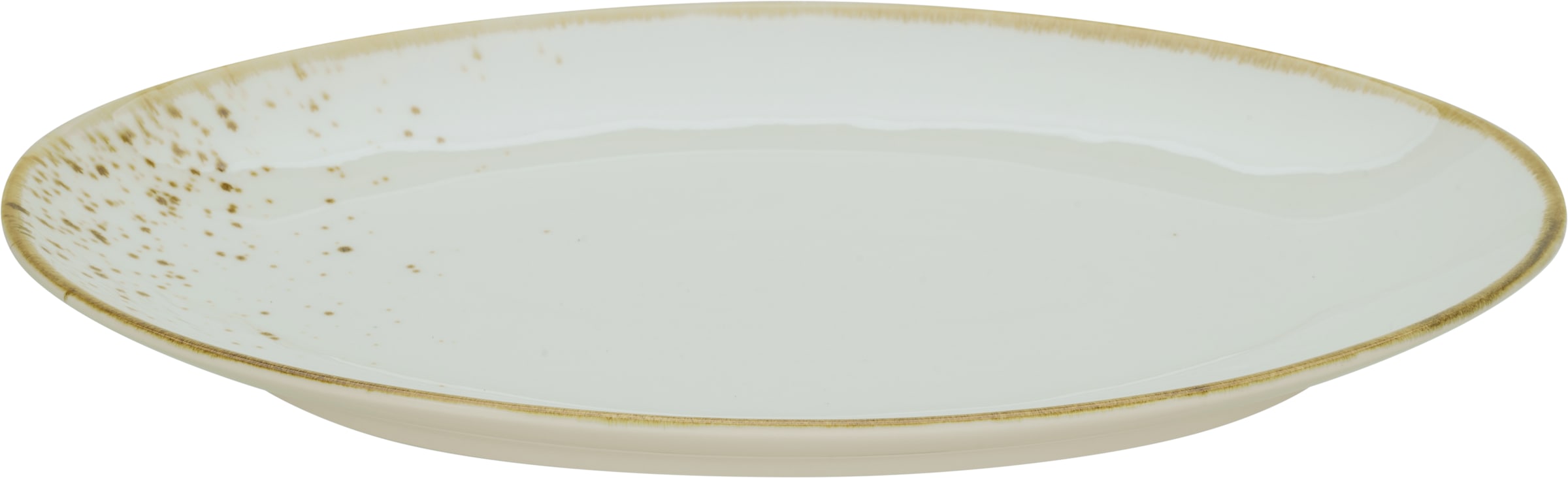 CreaTable Speiseteller »Nature Collection, Teller Set, 6-tlg.« Naturverbundenes Design, Einzigartige Oberfläche