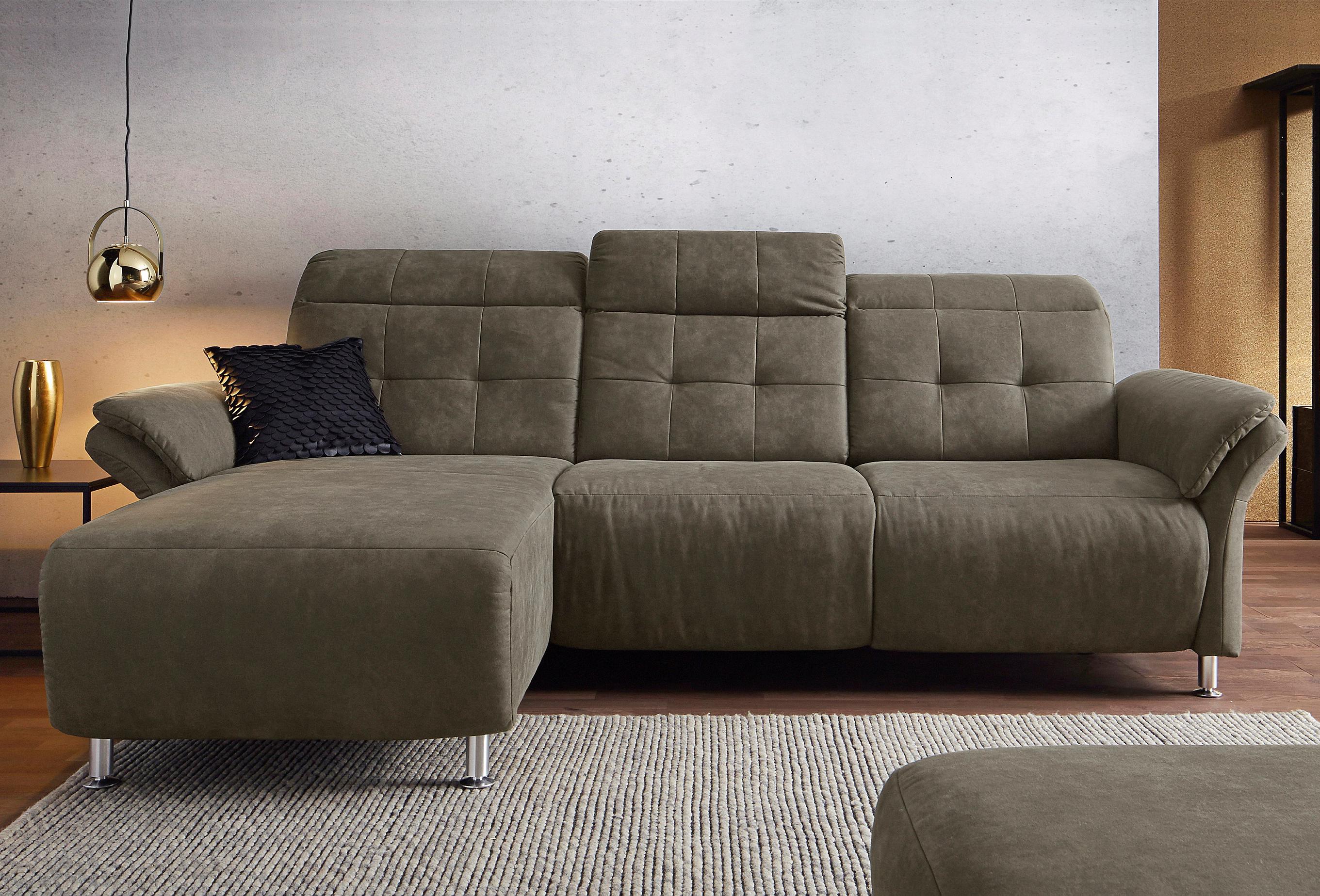Thumbnail - Places of Style Ecksofa "Manhattan L-Form", 2 Sitze mit elektrischer Relaxfunktion, verstellbare Armlehnen