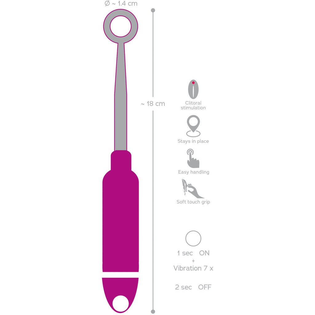 You2Toys Klitoris-Stimulator »Clit Stimulation Loop«