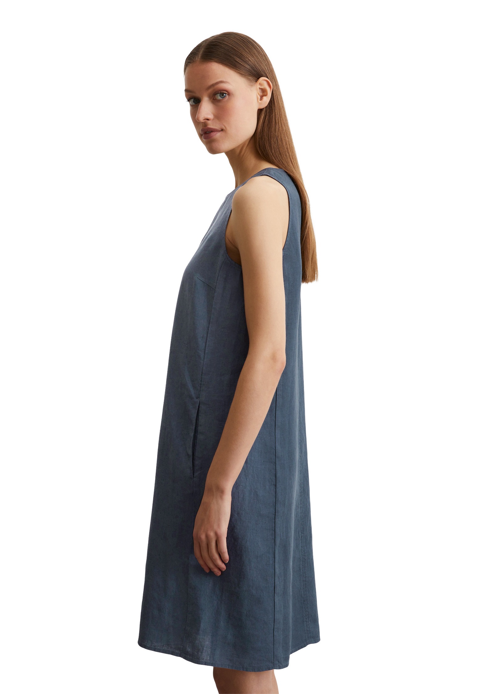 Marc OPolo Midikleid "in A-Linie geschnitten" günstig online kaufen