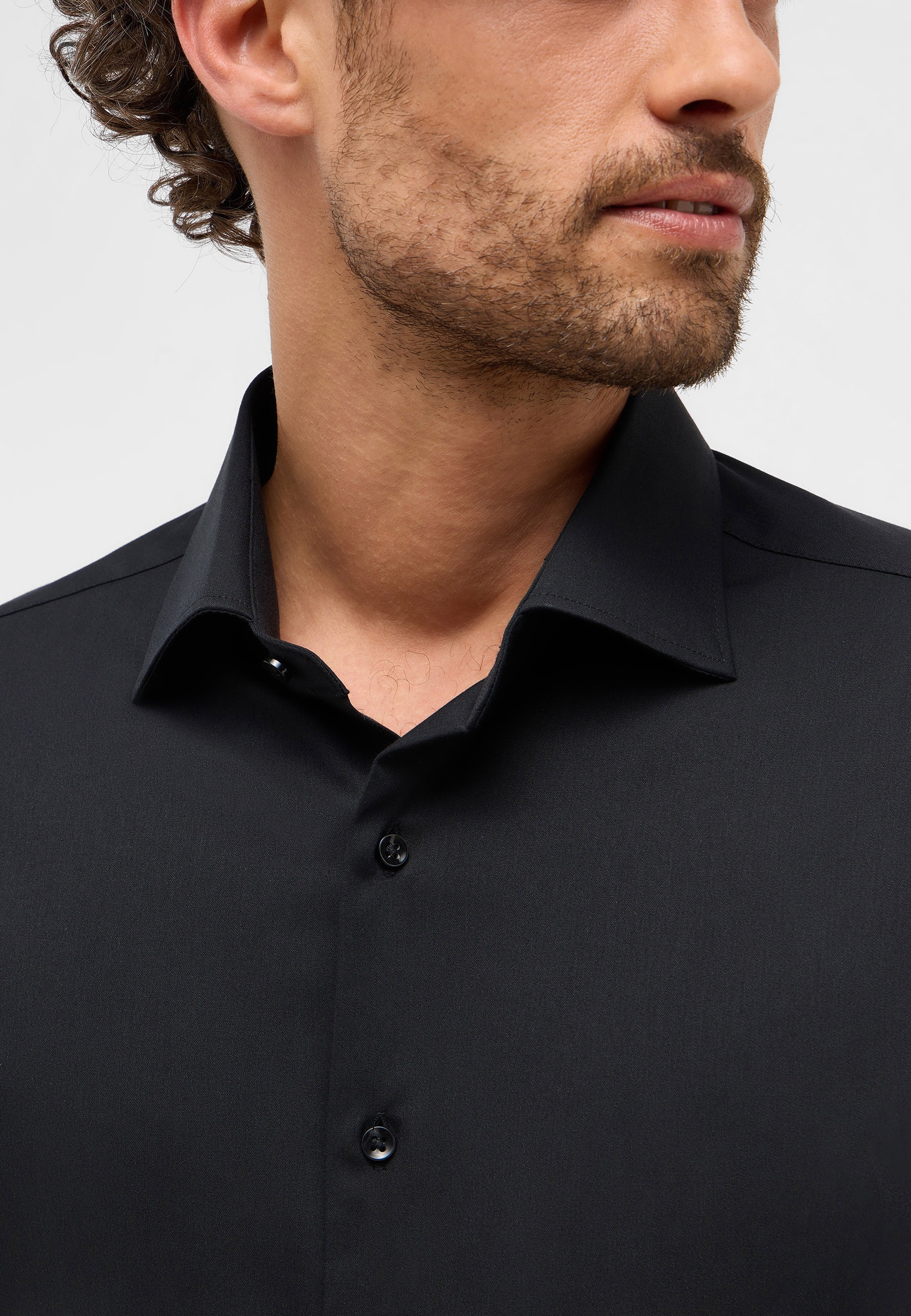 Eterna Langarmhemd »SLIM FIT«, NON IRON (bügelfrei)