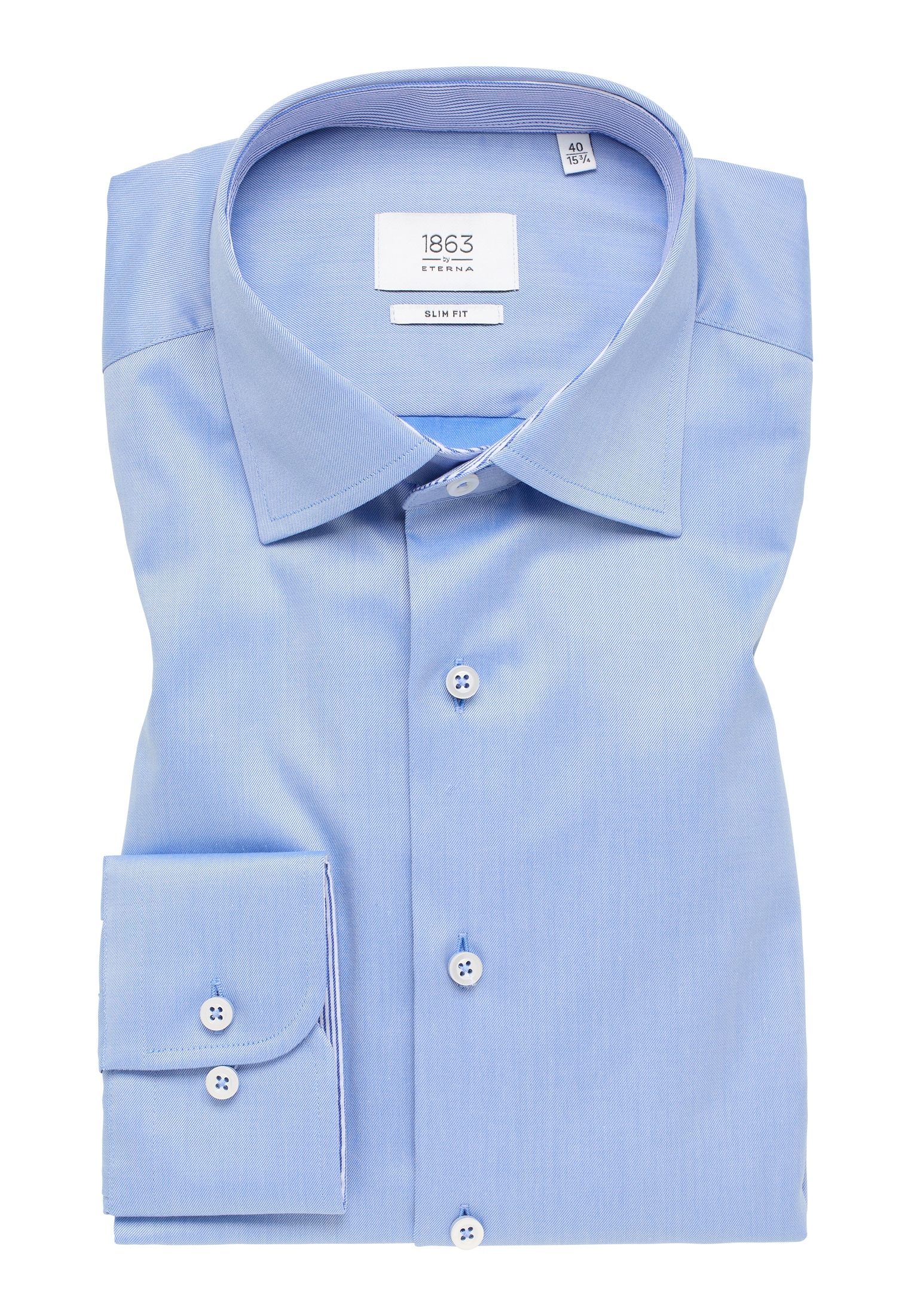 Eterna Langarmhemd »SLIM FIT« NON IRON (bügelfrei)