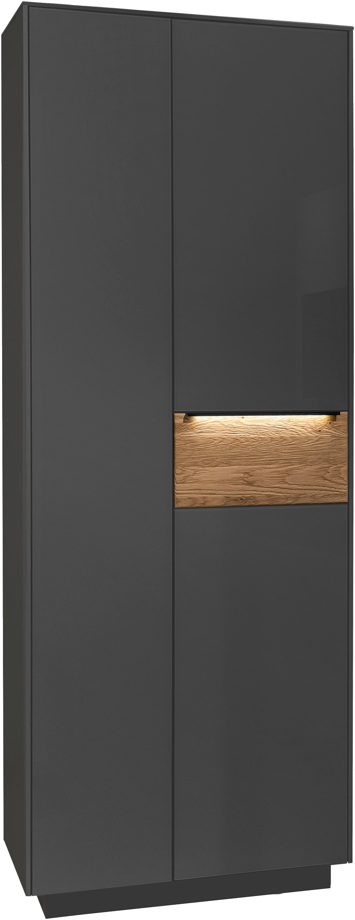 Mäusbacher Garderobenschrank "Nova Garderobe" Garderobenschrank inkl. Griffbeleuchtung BHT 72x194x32 cm