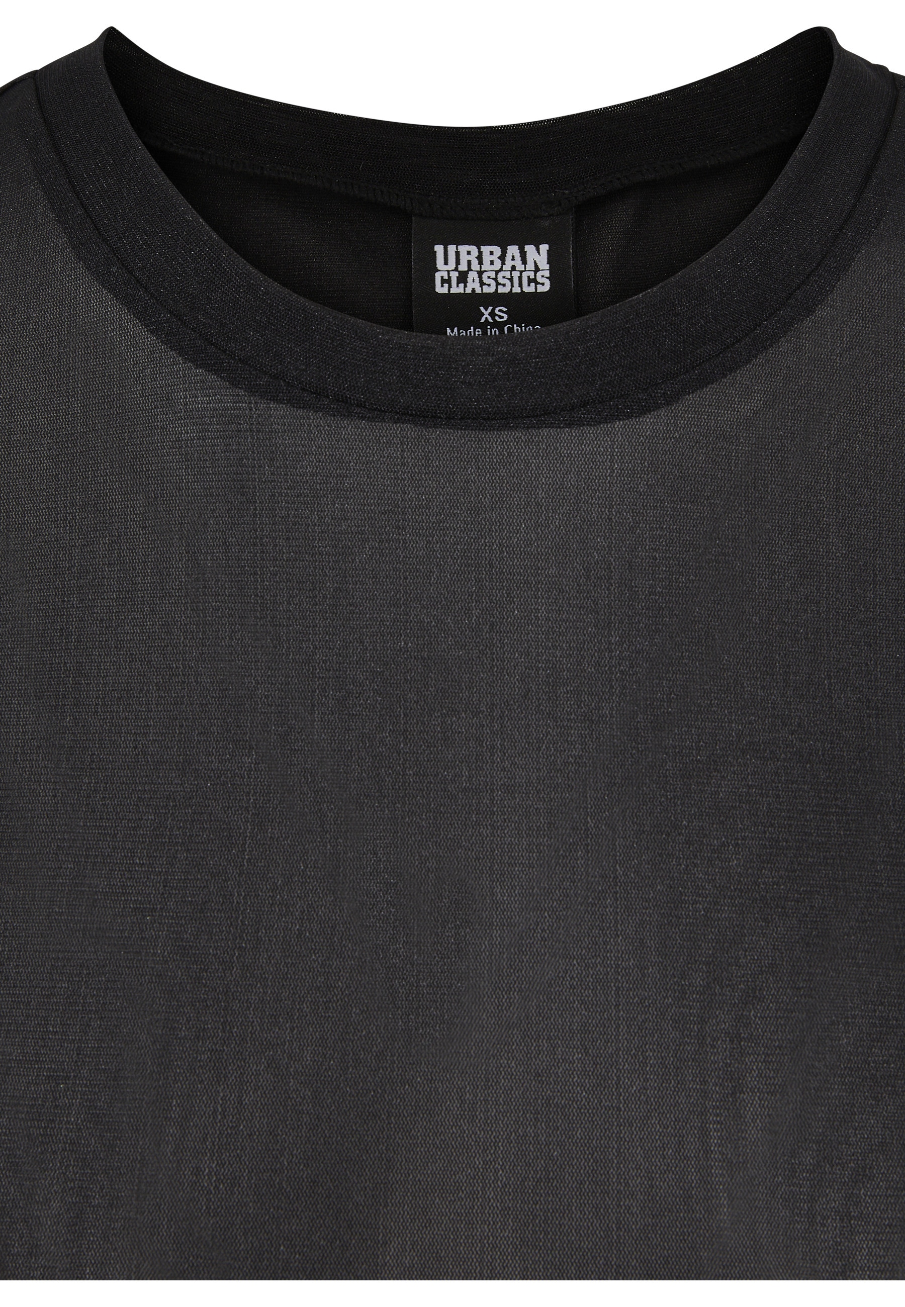 URBAN CLASSICS T-Shirt »Urban Classics Damen Ladies Short Mesh Tee« 1 Stk.