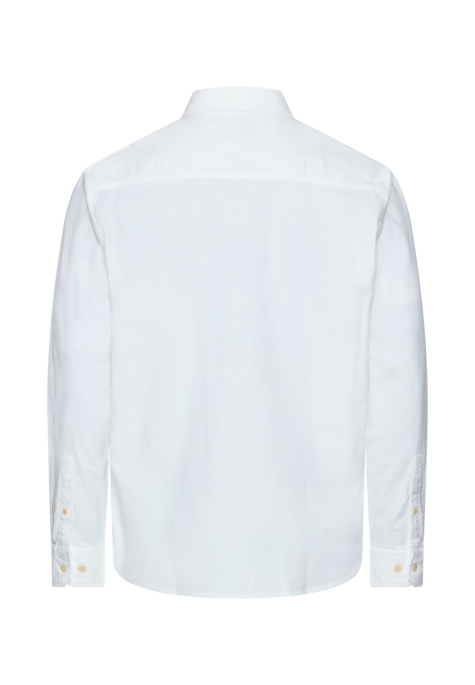 camel active Langarmhemd unifaben, mit Button-Down-Kragen