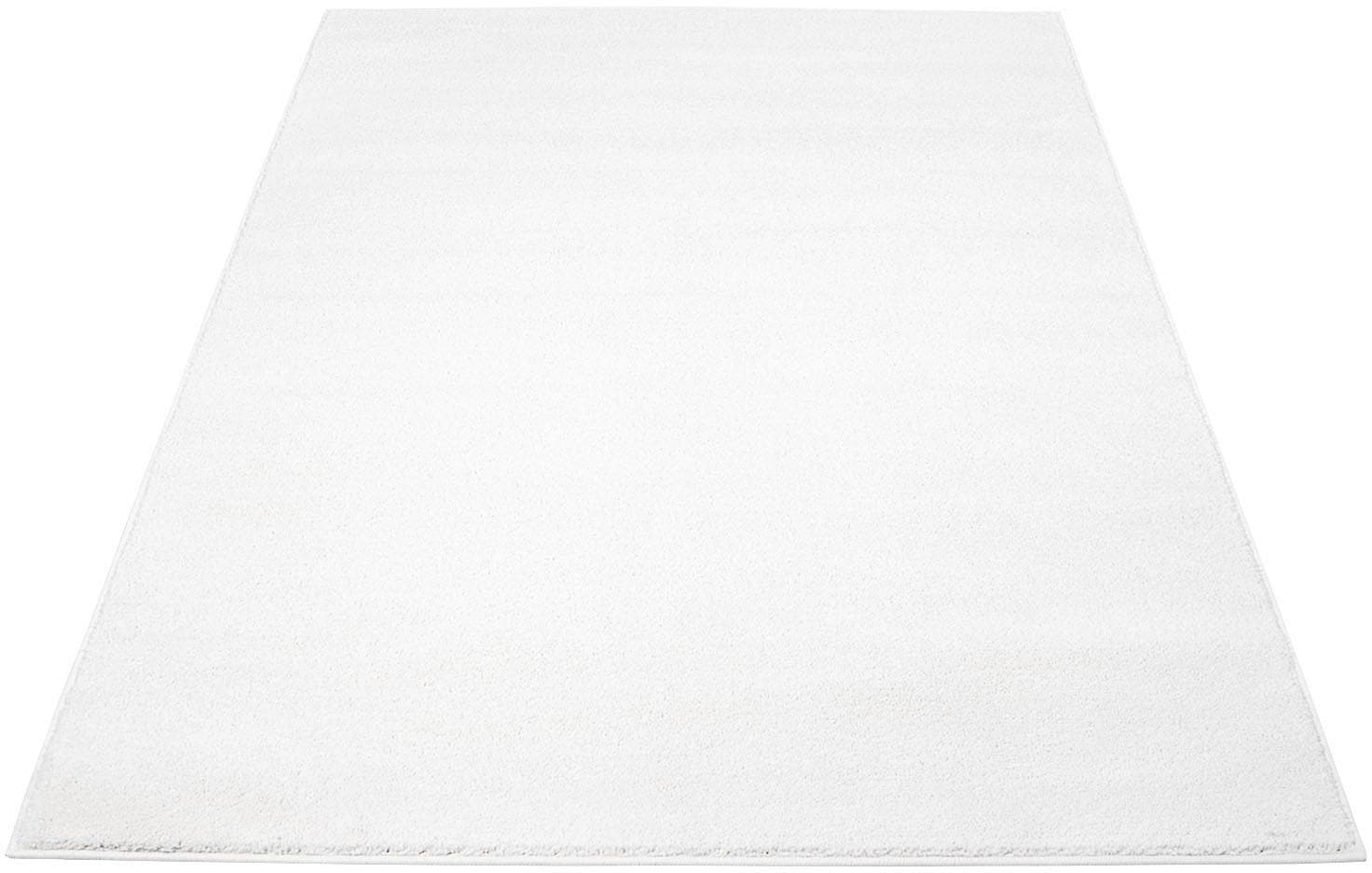 Carpet City Teppich »Moda Soft 2081«, rechteckig, 11 mm Höhe, Kurzflor, Uni-Farben, Weicher Flor