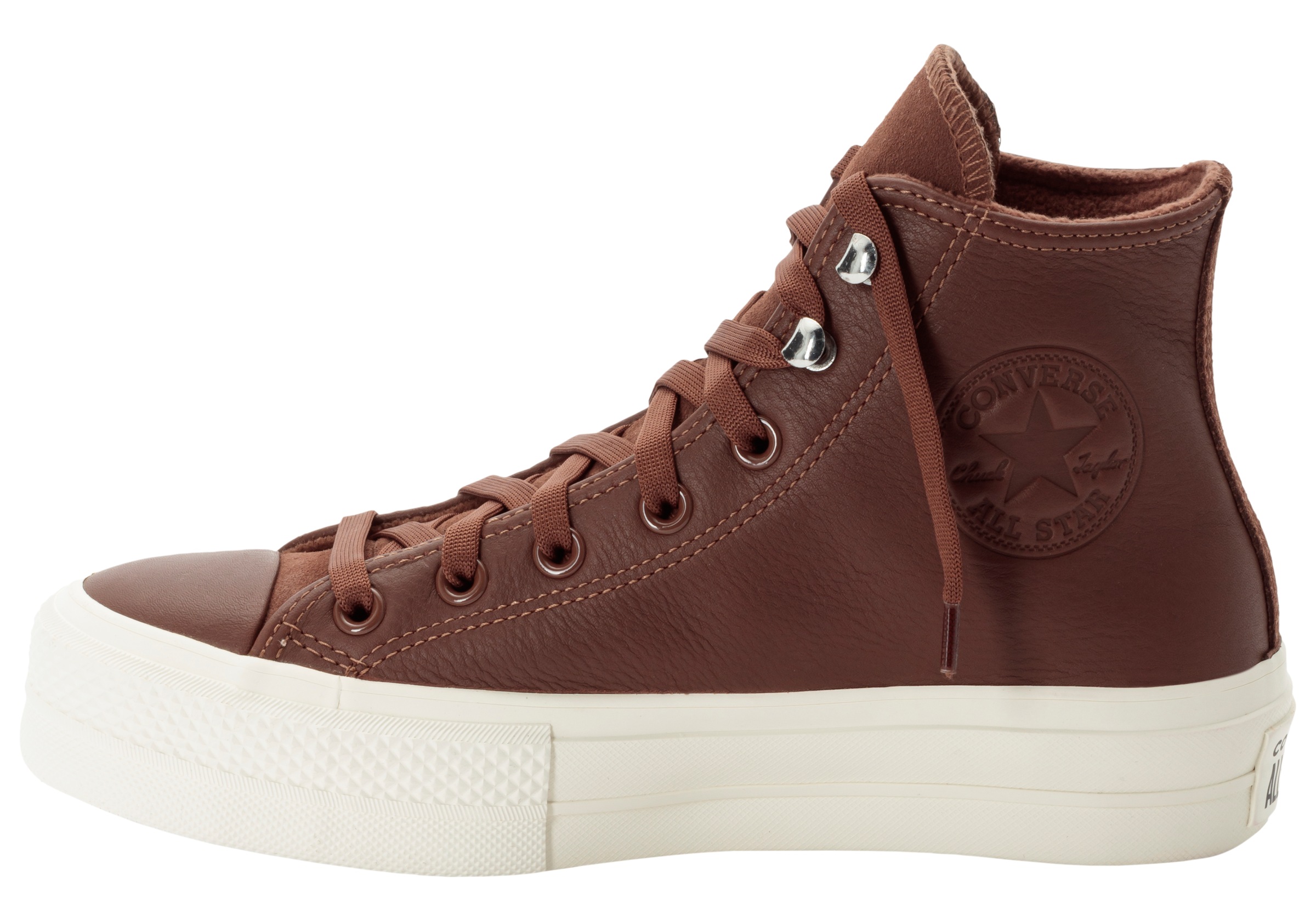 Converse Sneaker "CHUCK TAYLOR ALL STAR LIFT PLATFORM WATER REPELLENT LEATH günstig online kaufen