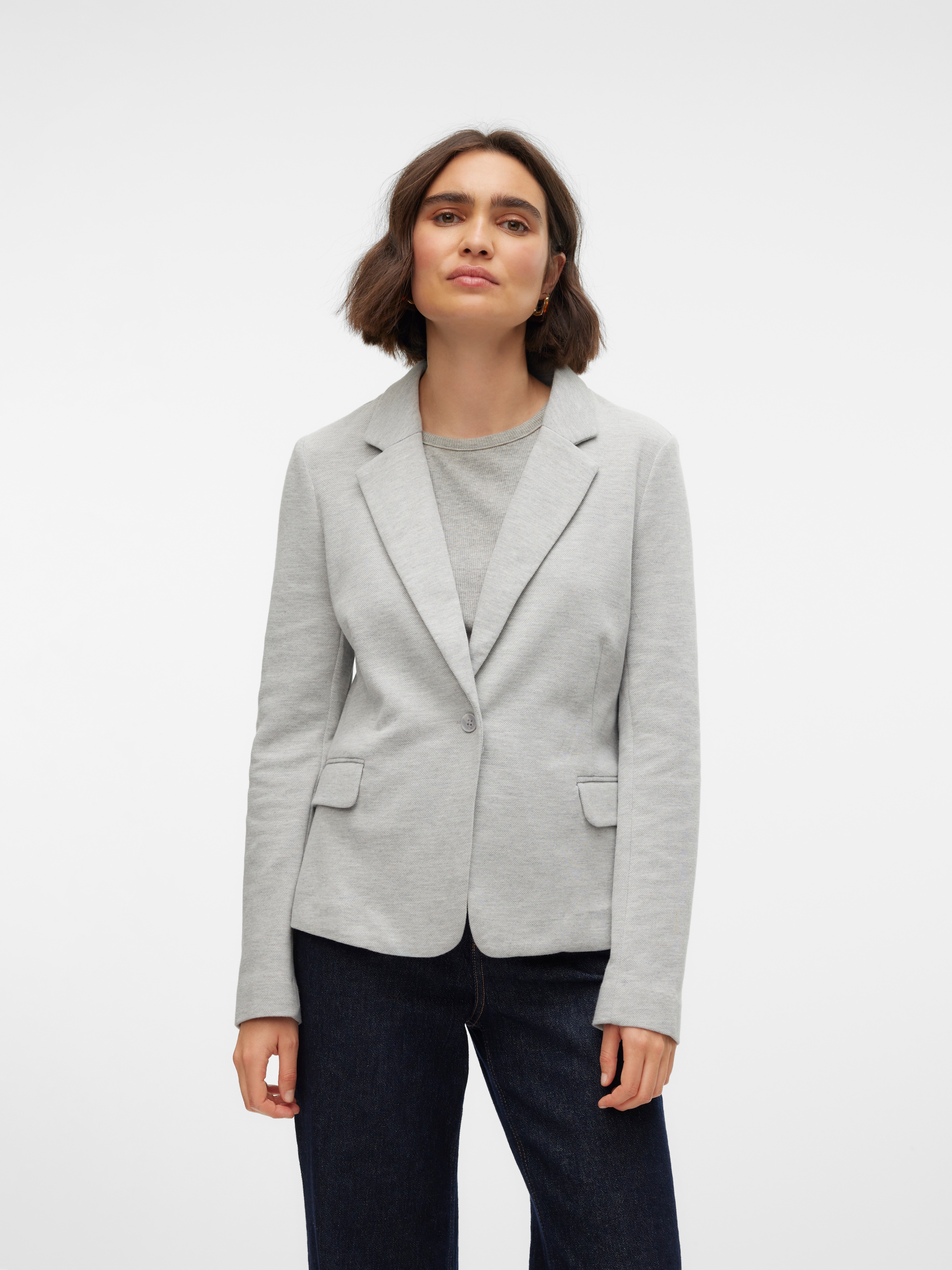 Vero Moda Jerseyblazer "VMJULIA LS BLAZER" Materialmix