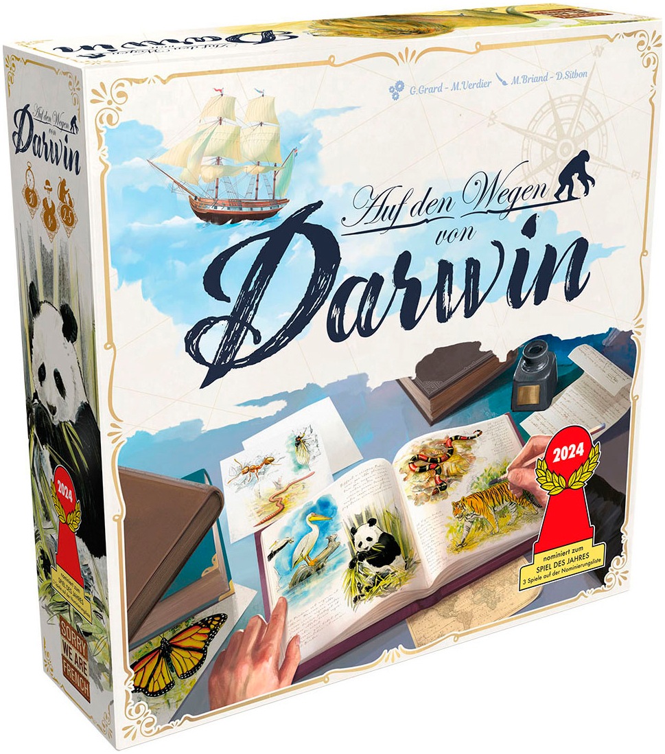 Asmodee Spiel »Auf den Wegen von Darwin«