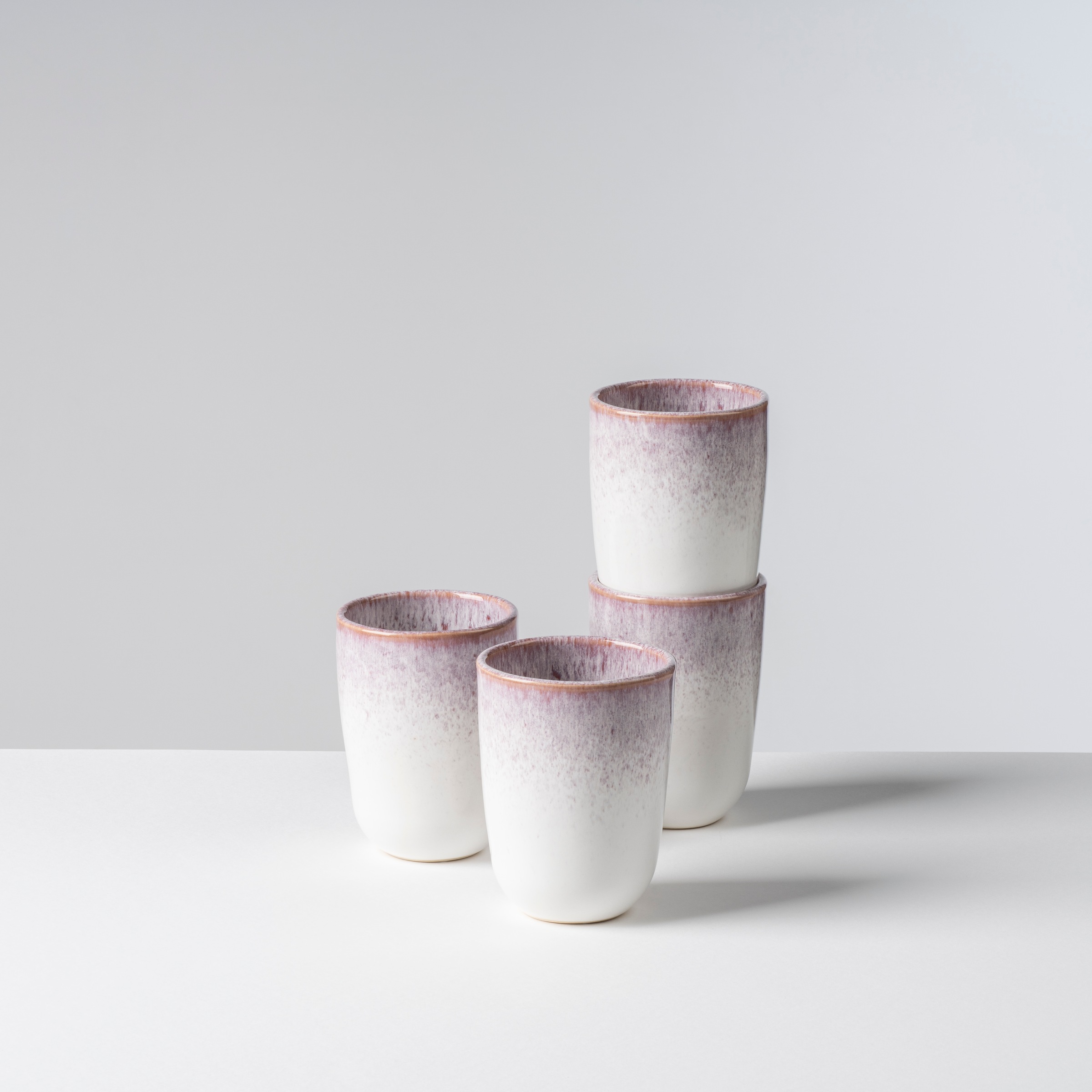 gipfelstück Becher "Kaffeebecher-Set Alpenwiese" jedes Teil ein Unikat, 4-t günstig online kaufen