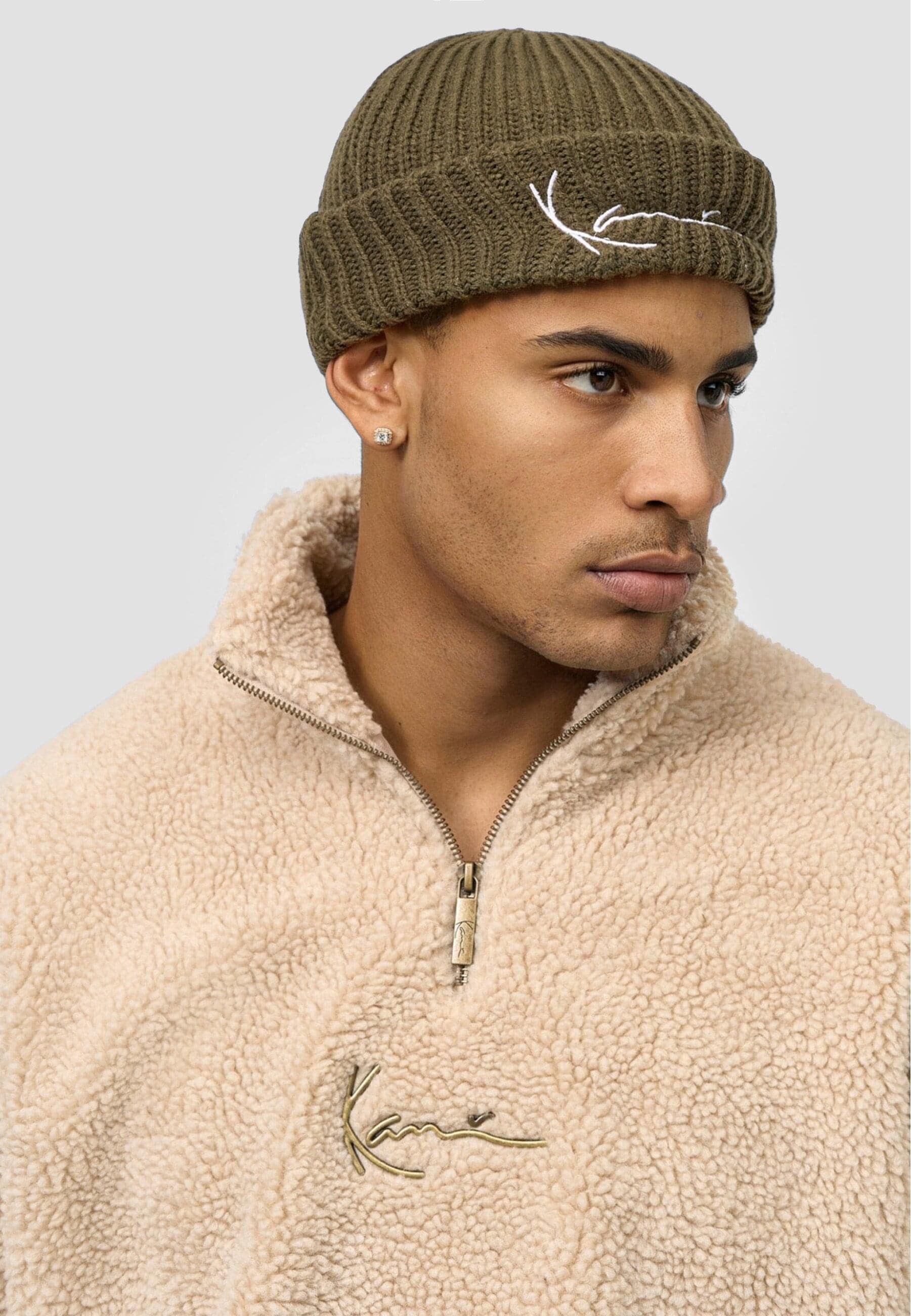Karl Kani Beanie »Karl Kani Unisex KA213-014-2 Signature Fisherman Beanie«, (1 St.)