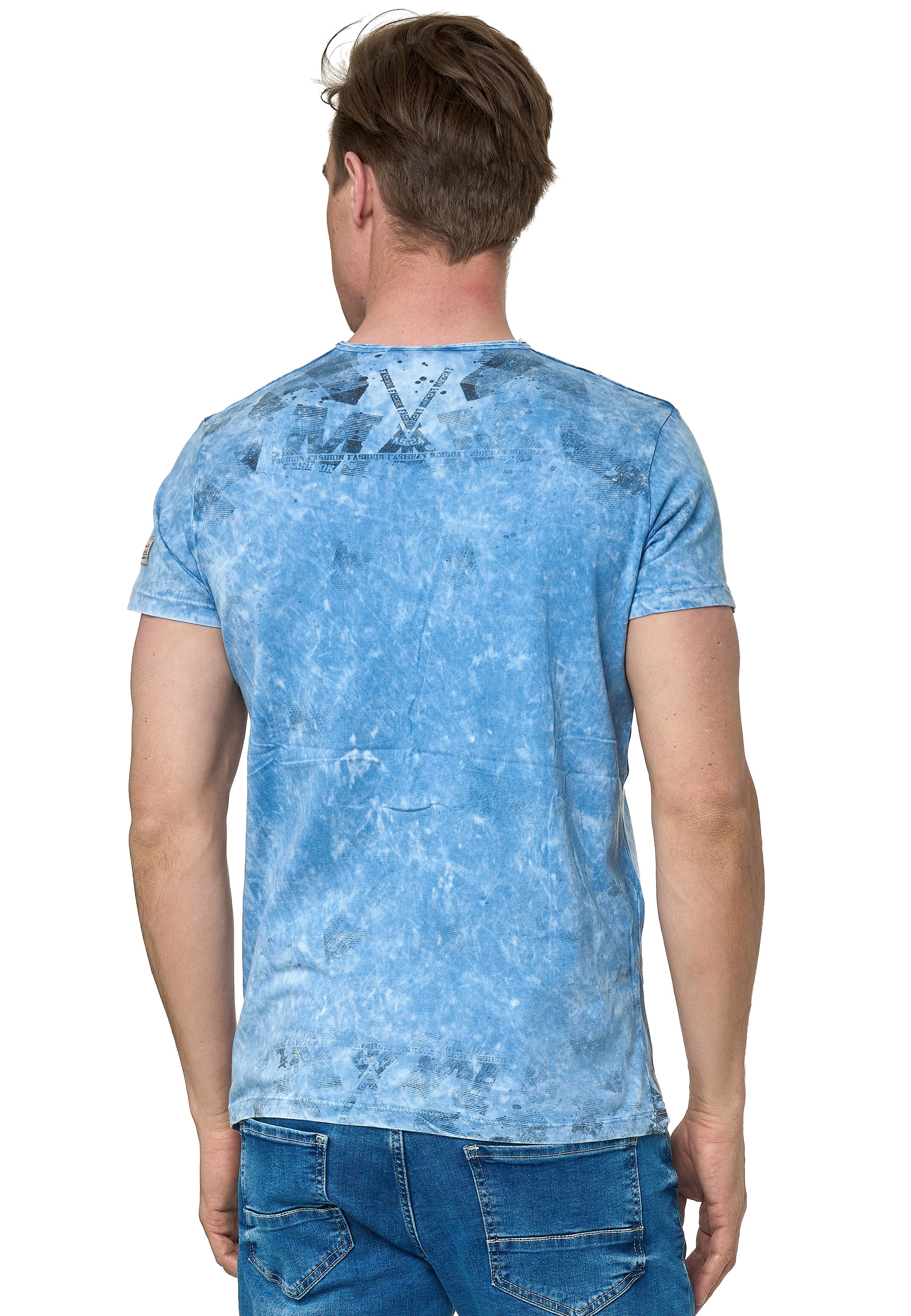 Rusty Neal T-Shirt, im coolen Used-Look-Design