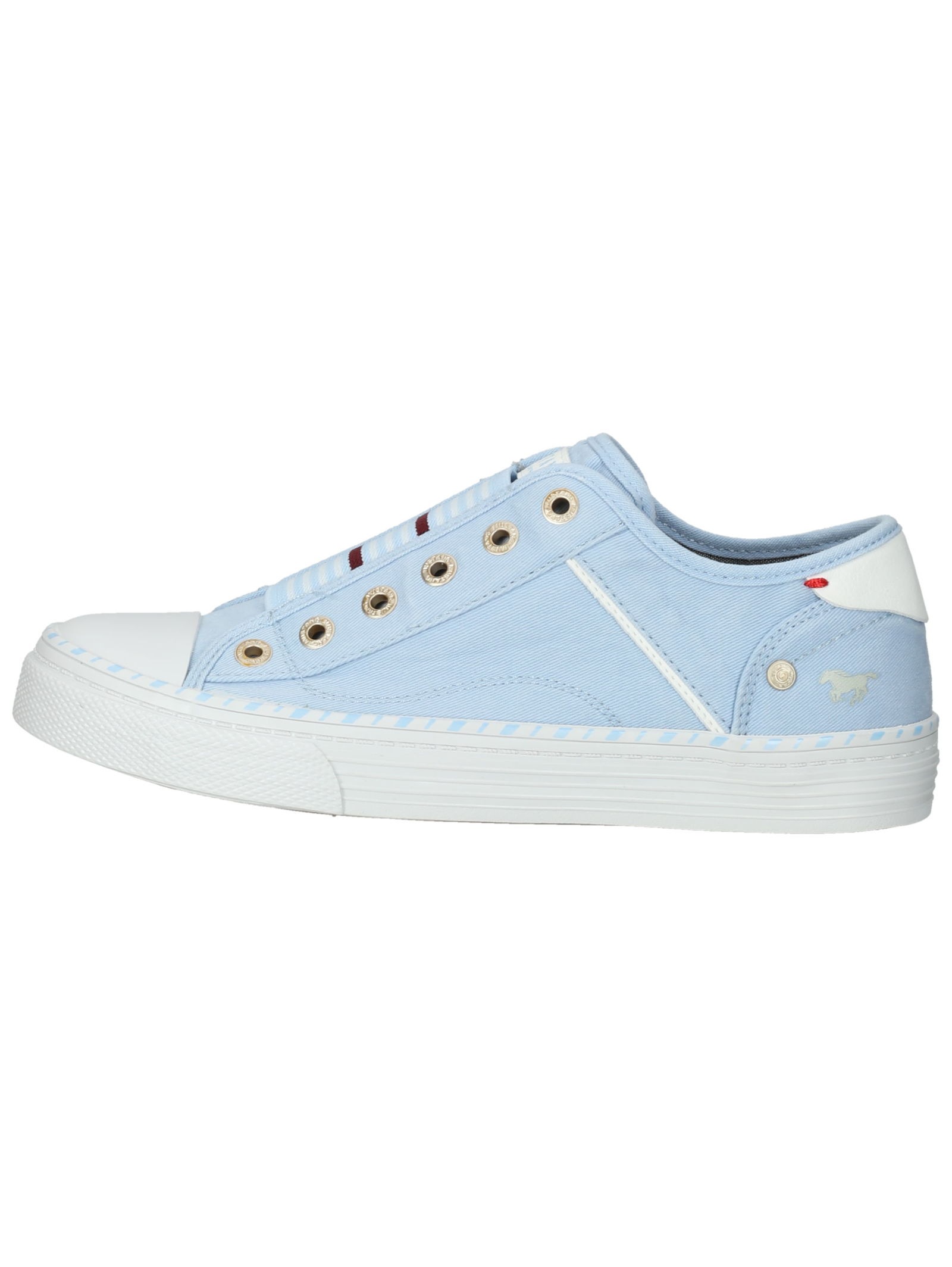 Mustang Shoes Schnürschuh "Mustang Shoes Sneaker Lederimitat/Textil" günstig online kaufen