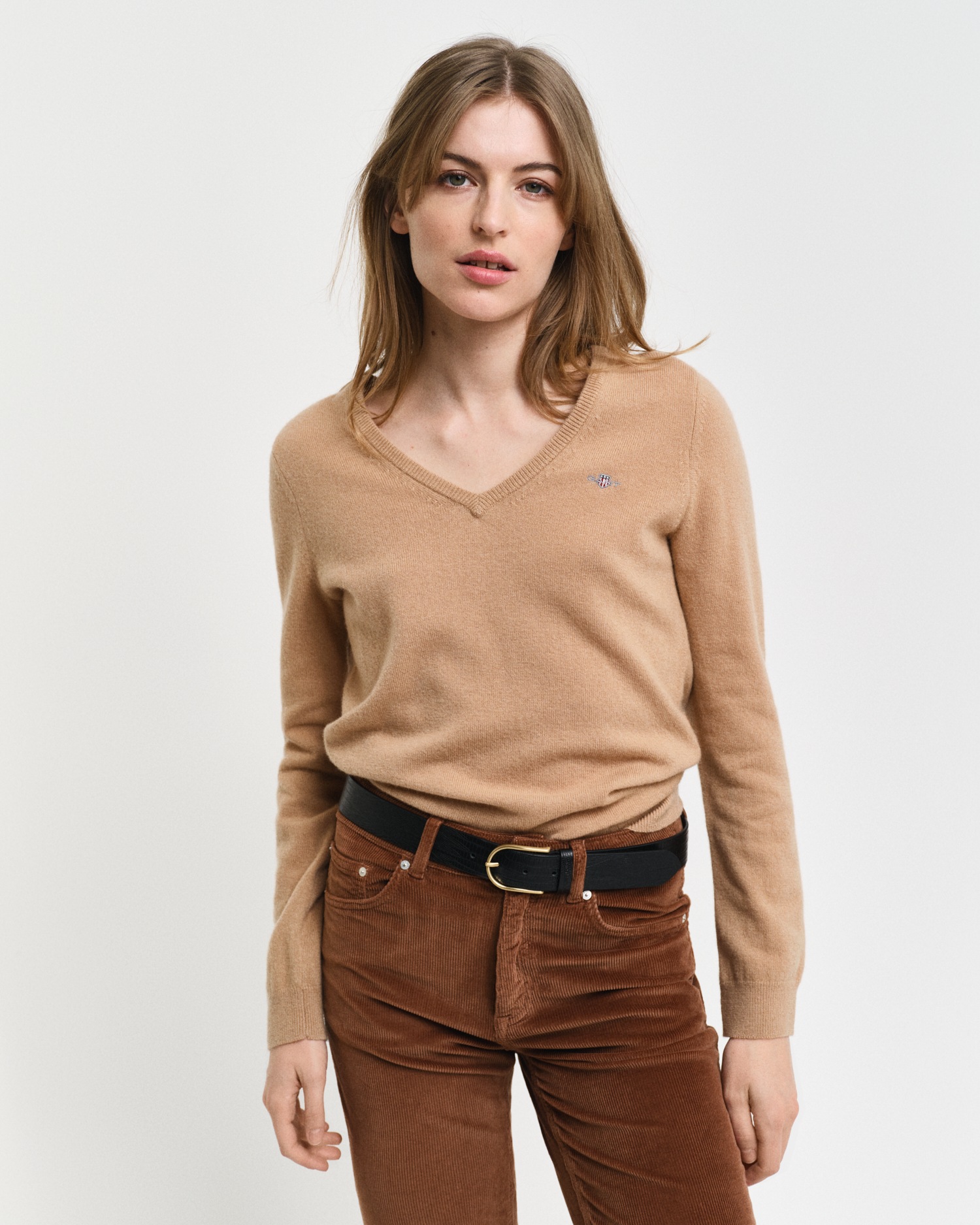 Gant V-Ausschnitt-Pullover »EXTRAFINE LAMBS...