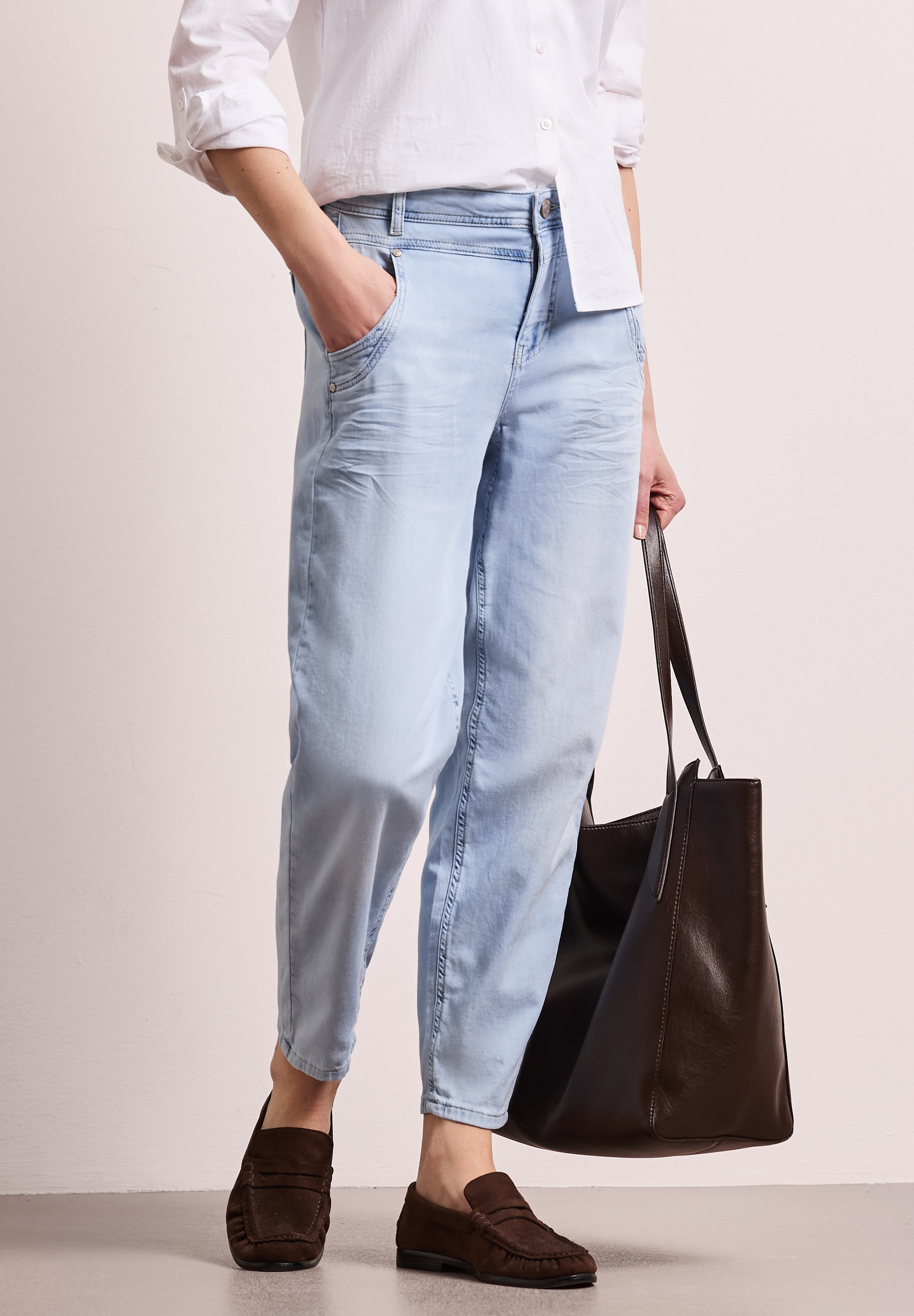 STREET ONE Comfort-fit-Jeans aus Baumwolle mit Stretchanteil günstig online kaufen