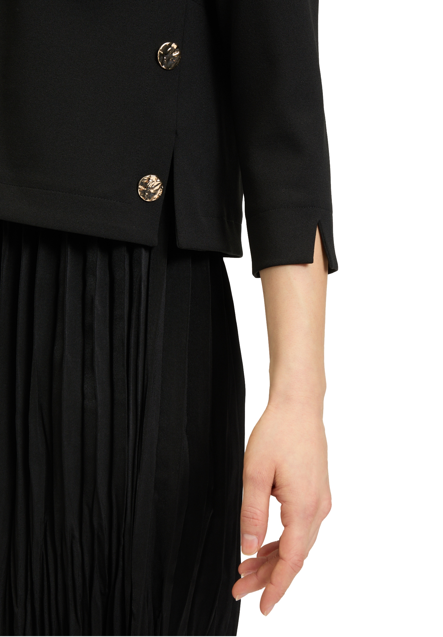 Betty Barclay Jerseykleid »Damen mit Plissee« Ohne Tasche Form